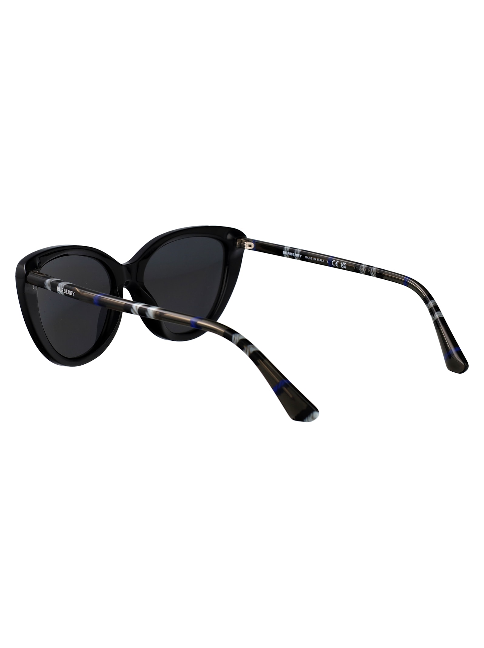 Burberry Eyewear 0be4457 Sunglasses In Black