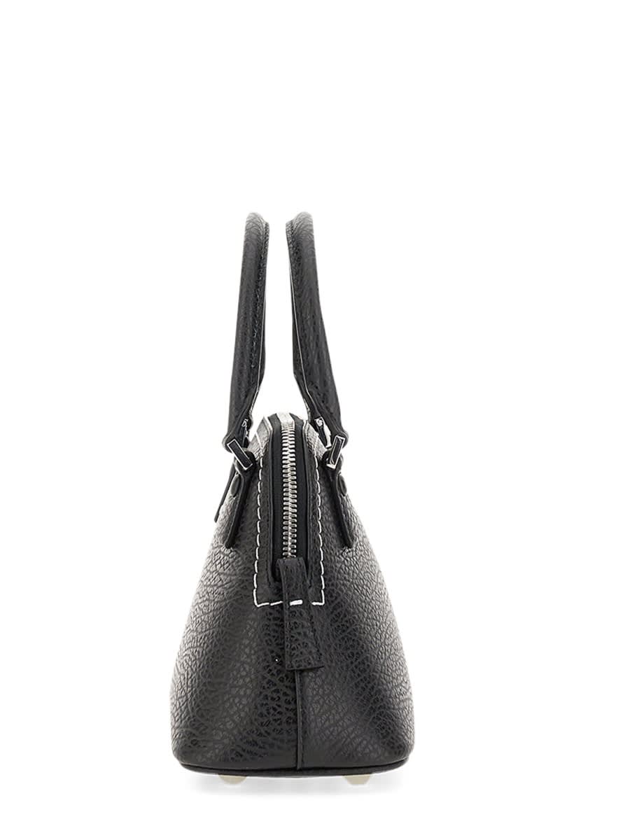 Shop Maison Margiela 5ac Micro Bag In Black