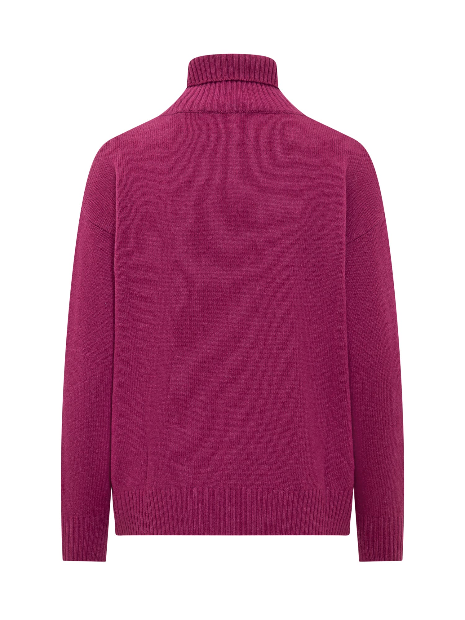 Shop Jucca Turtleneck Sweater In Ametista