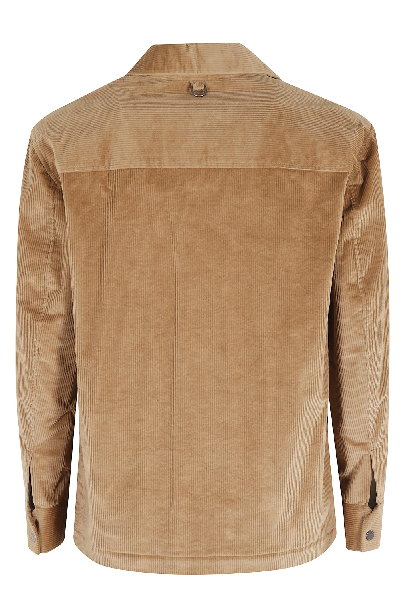 Paolo Pecora Giubbotto Tessuto In Brown