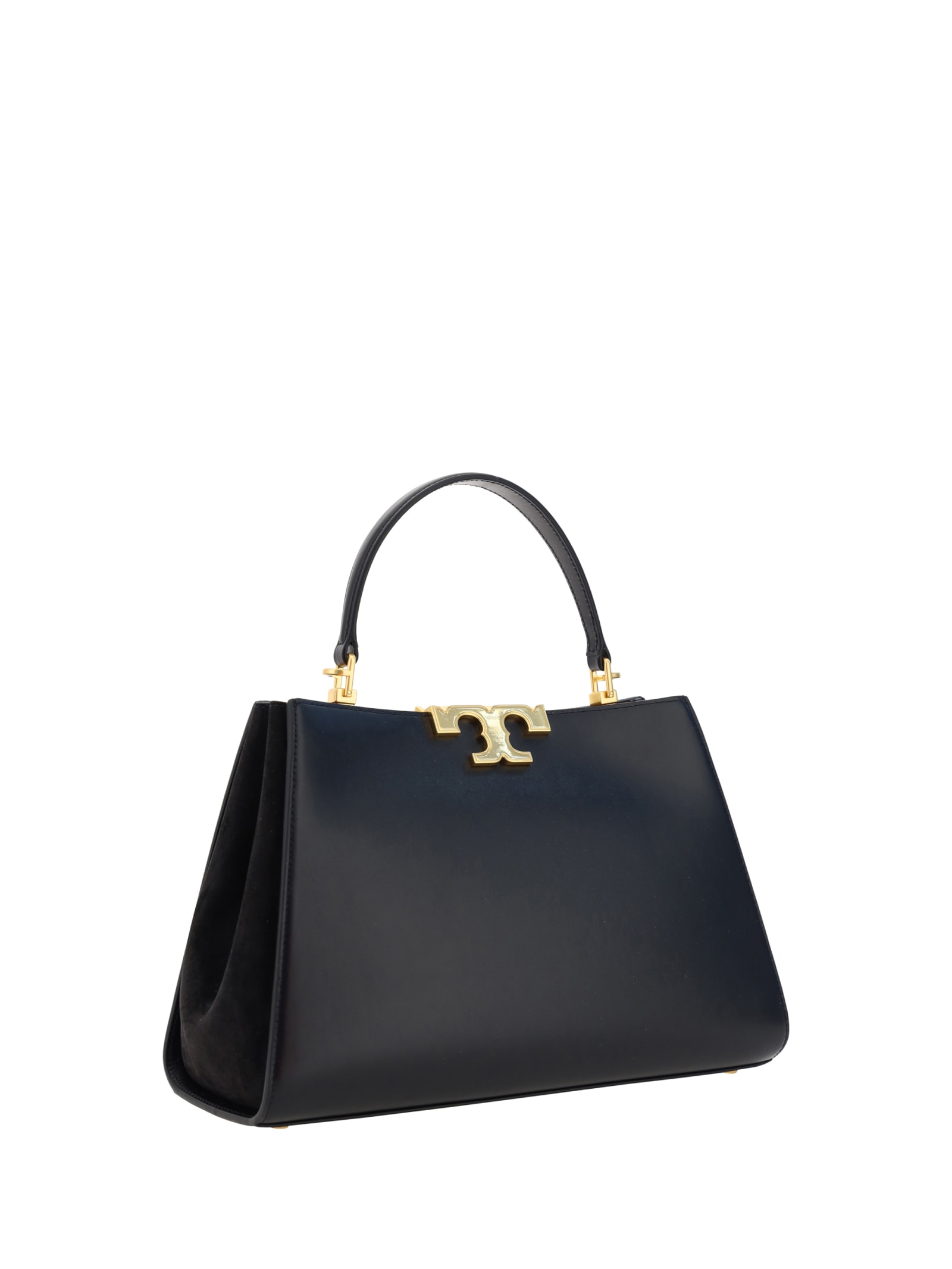 Tory Burch Eleanor Satchel Crossbody In Black