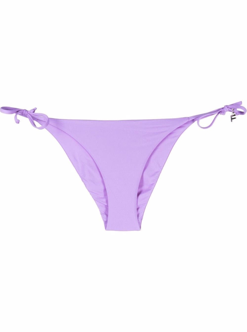 Fisico - Cristina Ferrari Fisico Womans Lilac Ribbed Fabric Bikini Bottom