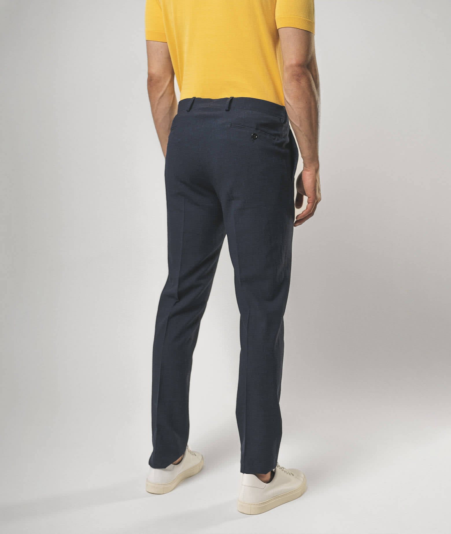 Larusmiani Trousers Venice Beach Pants In Blue
