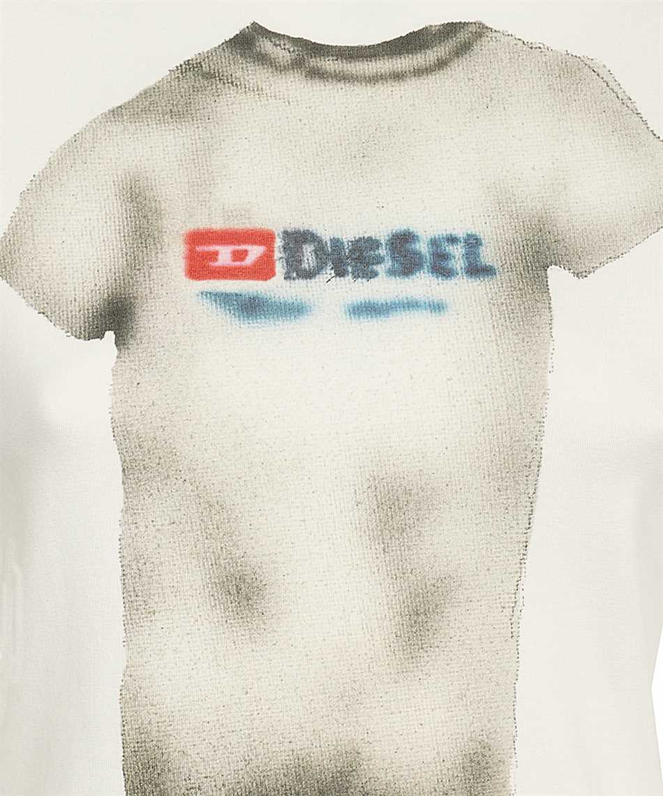 Diesel Cotton T-shirt In White