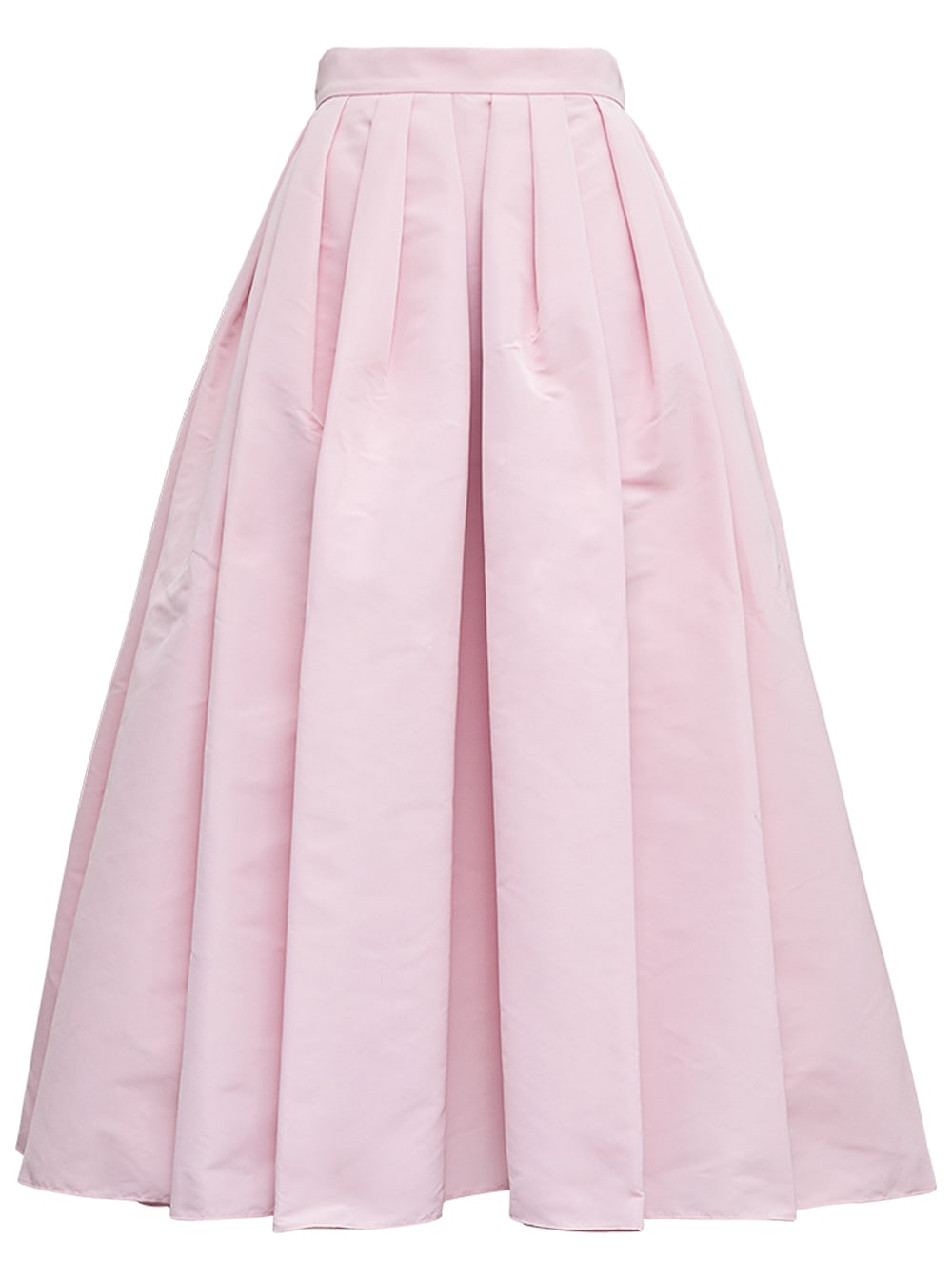 Alexander McQueen Pink Pleated Skirt