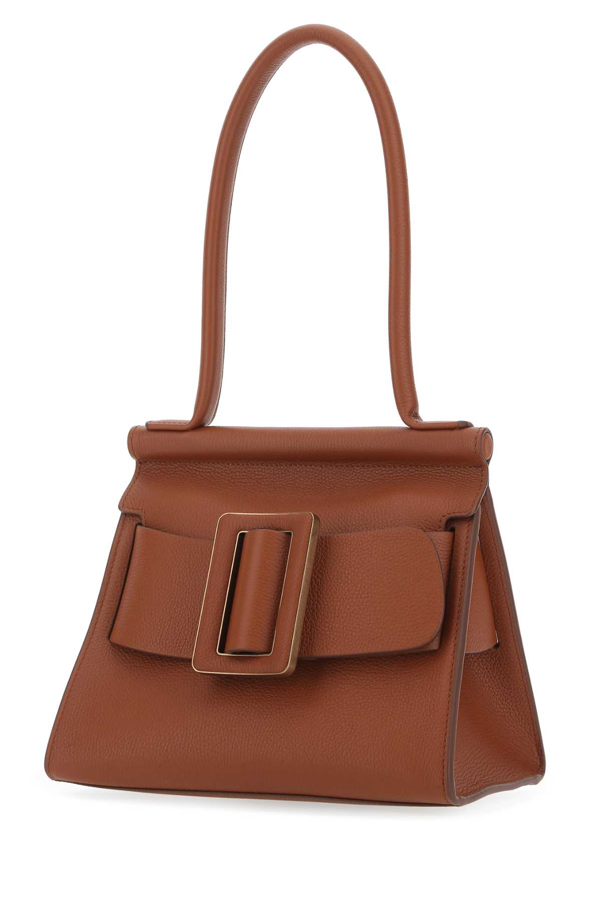 Shop Boyy Caramel Leather Karl 24 Handbag In Sorrel