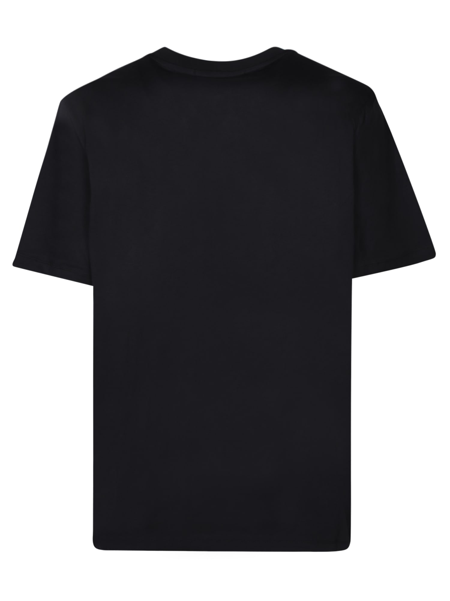 Shop Msgm Micro Logo Black T-shirt
