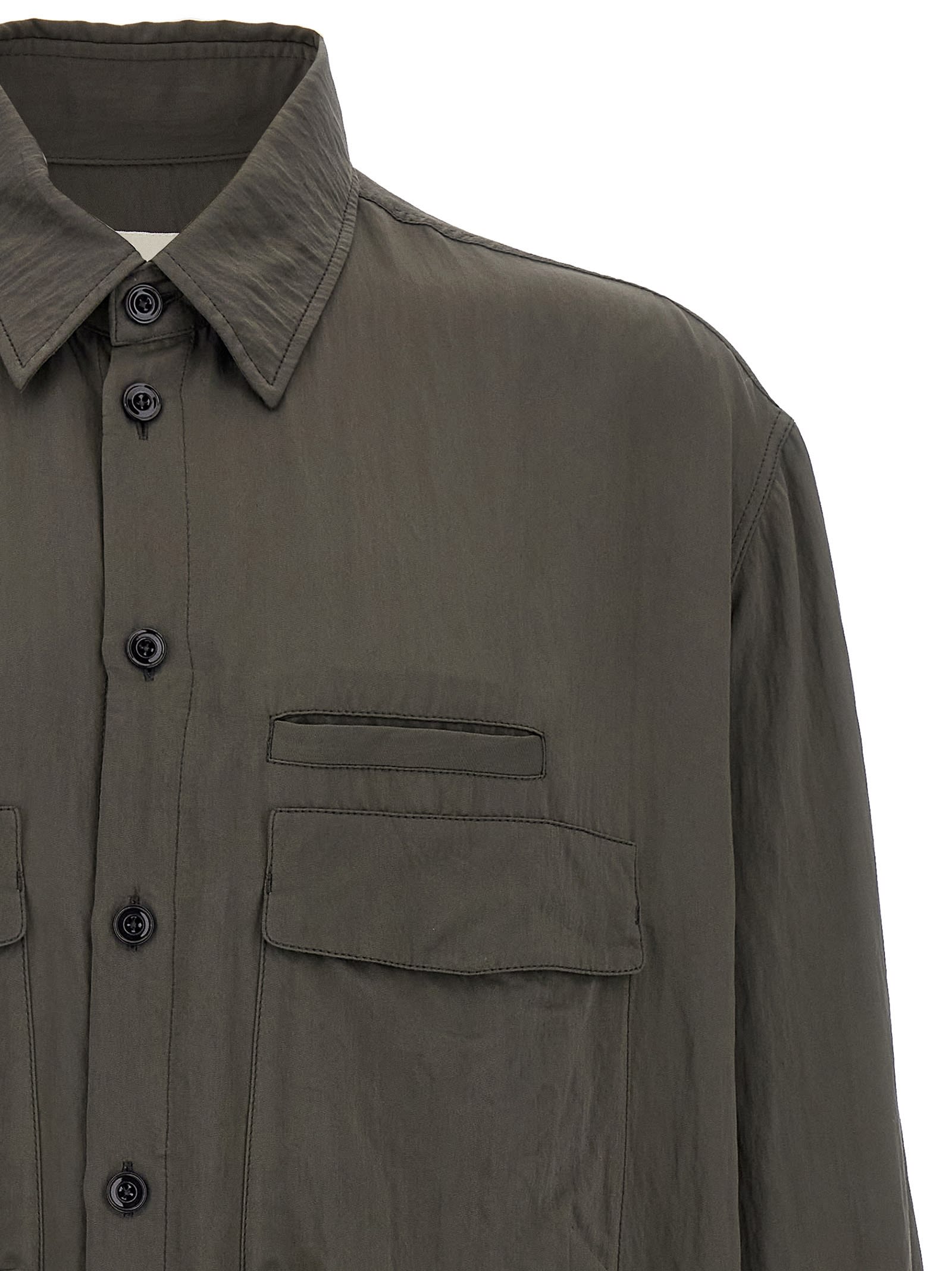 Lemaire Relaxed Fit Utility Overshirt