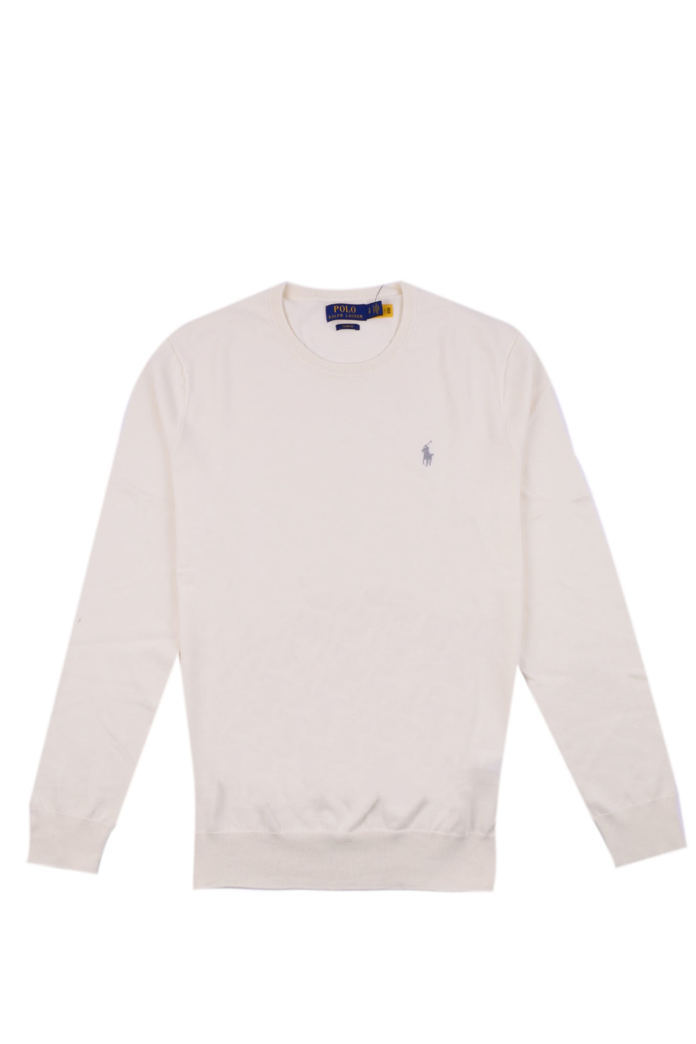Polo Ralph Lauren Crewneck Sweater In Crema