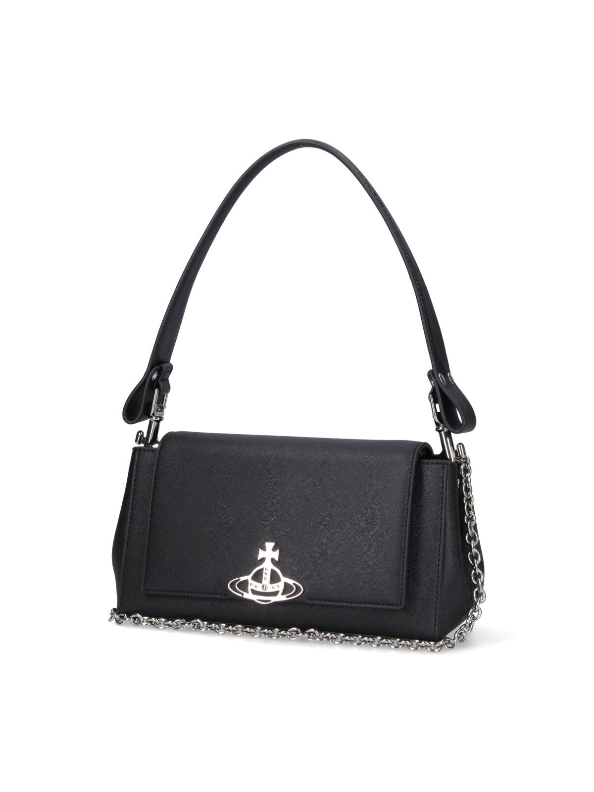 Vivienne Westwood Medium Crossbody Bag Hazel In Black