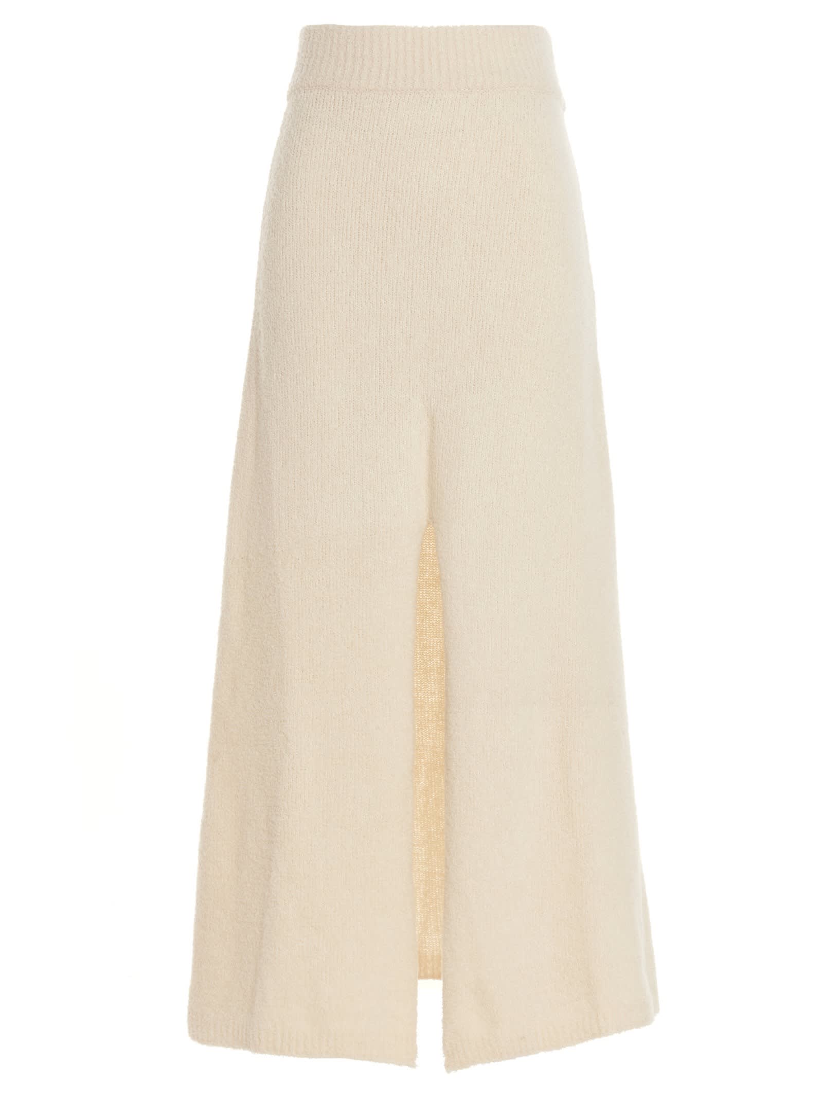 Canessa Knitted Skirt With A Slit