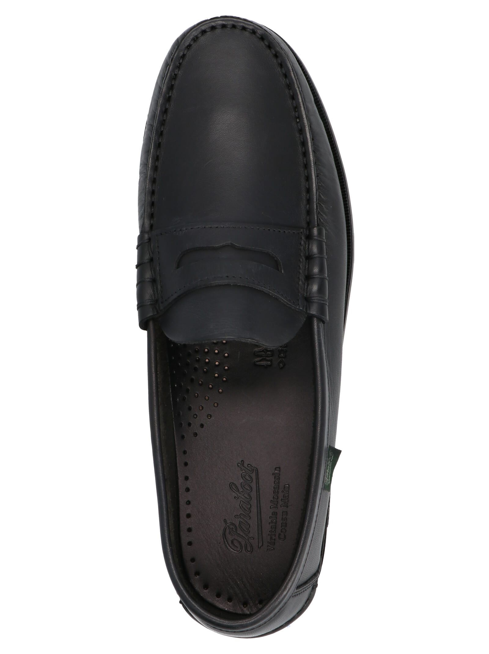 Shop Paraboot Coreaux Loafers In Black