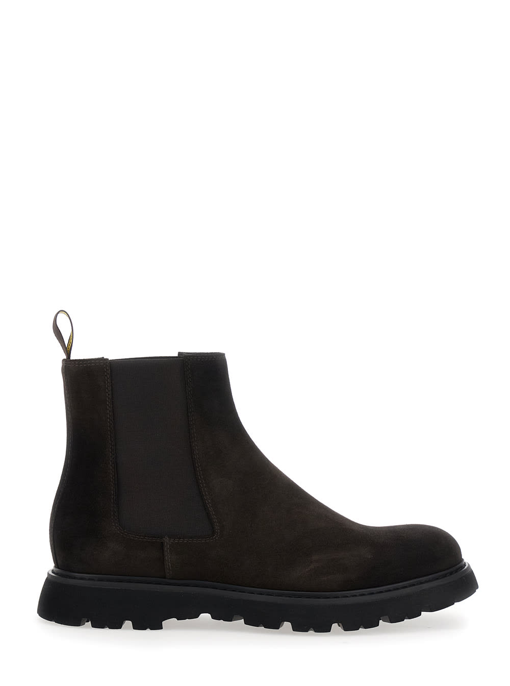 Doucal's Ankle Boots With Smooth Cow Leather In Brown