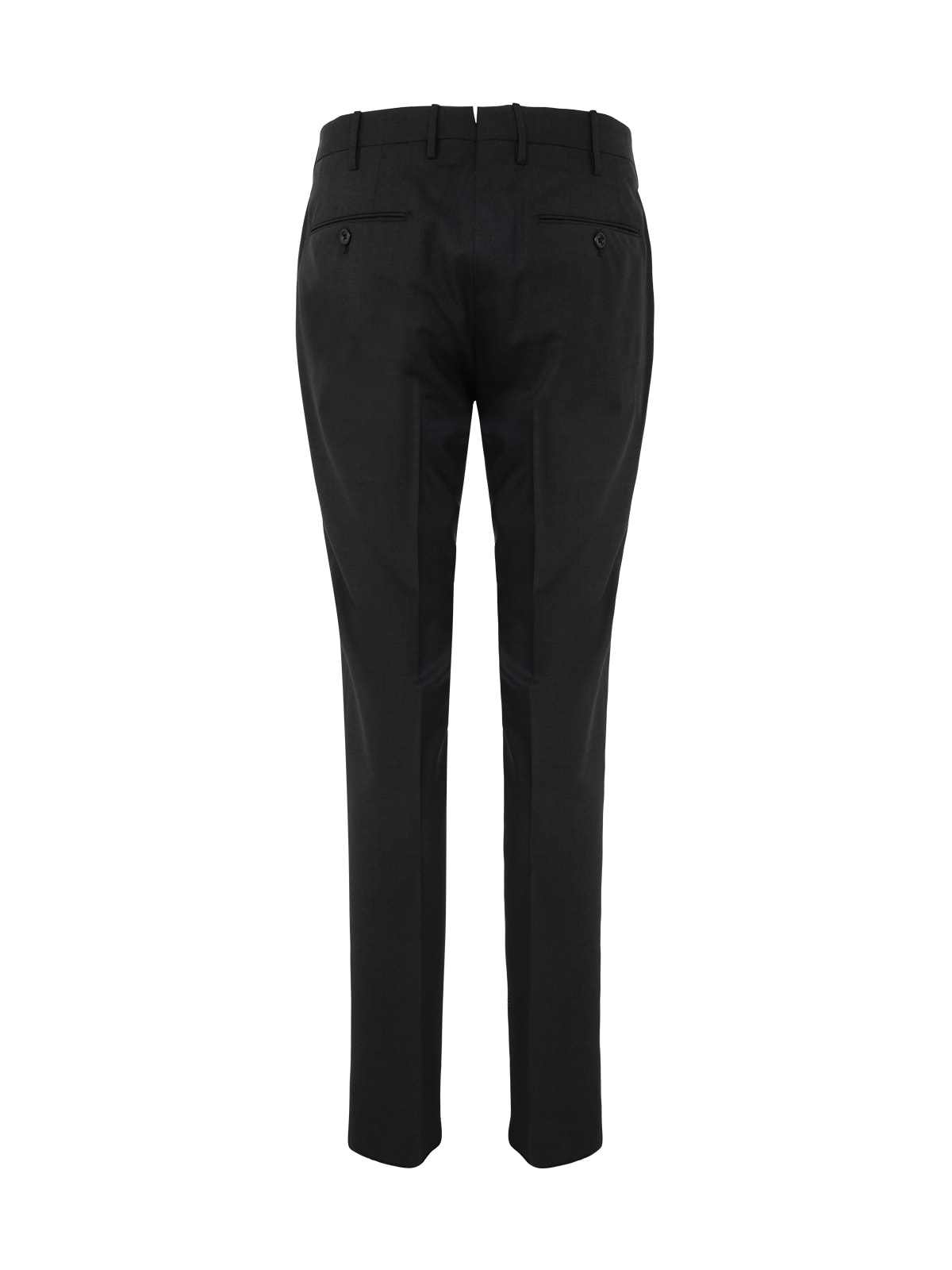 Shop Incotex Venezia 1951 Tropical Wool 130`s Slim Fit Trousers In Anthracite
