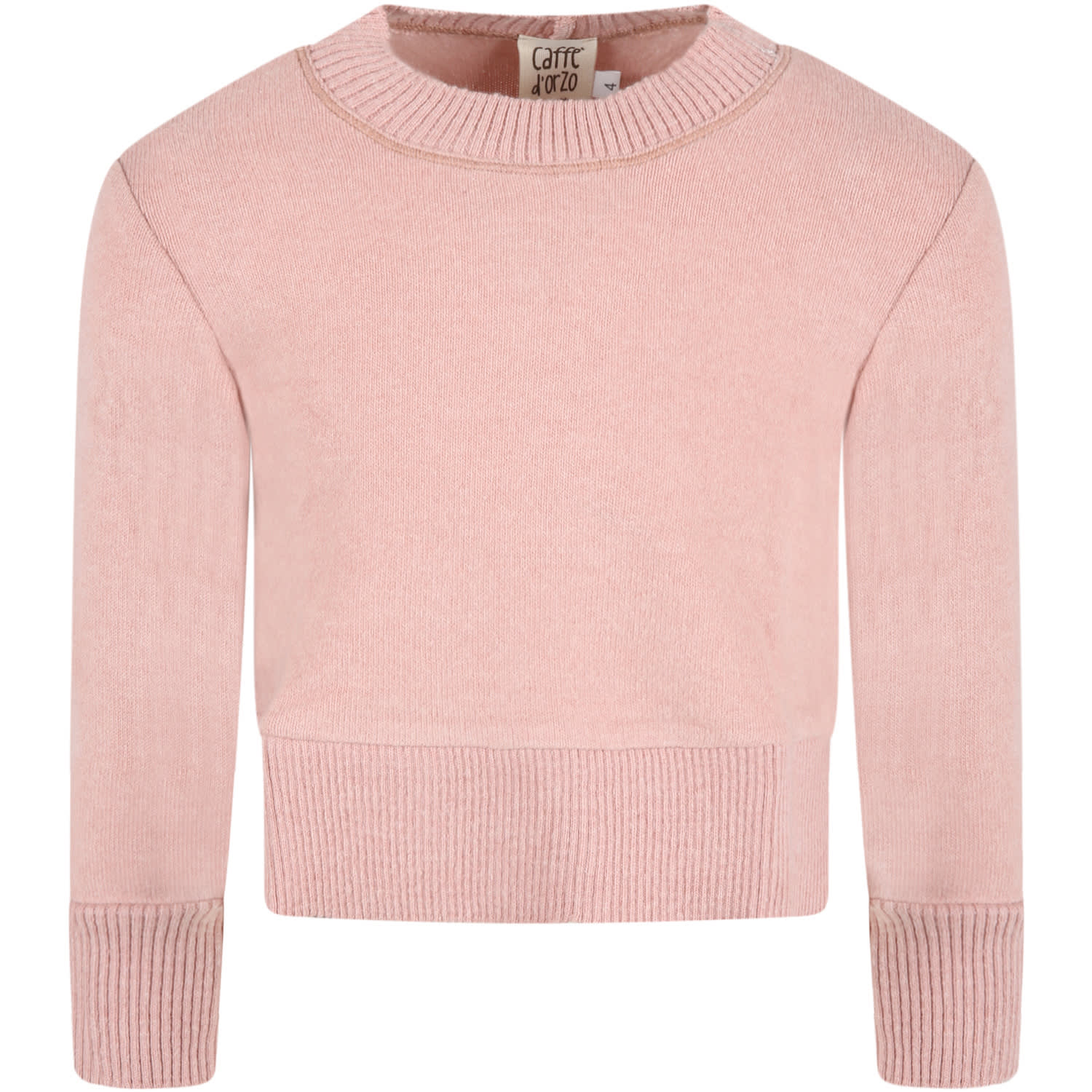 Caffe dOrzo Pink barbara Sweater For Girl
