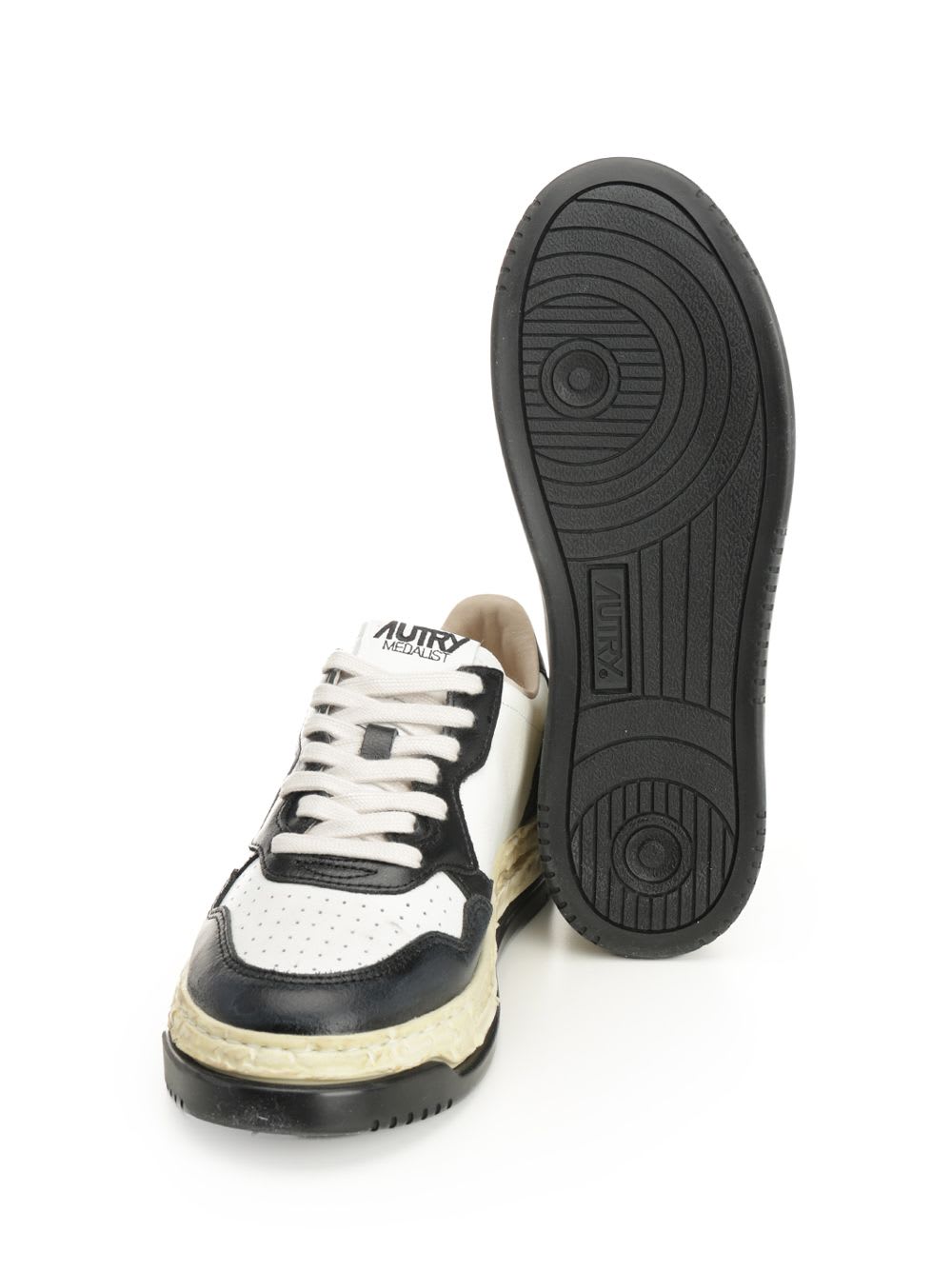 Autry X Mihara Yasuhiro Medalist Super Vintage Sneakers In Black