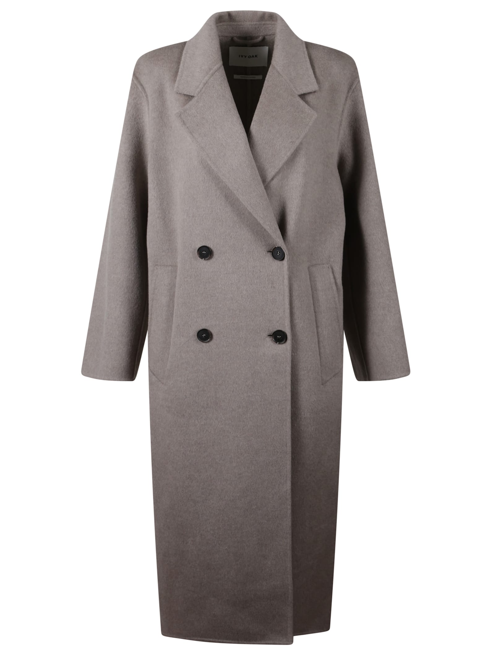 Ivy & Oak Clara Coat In Gray