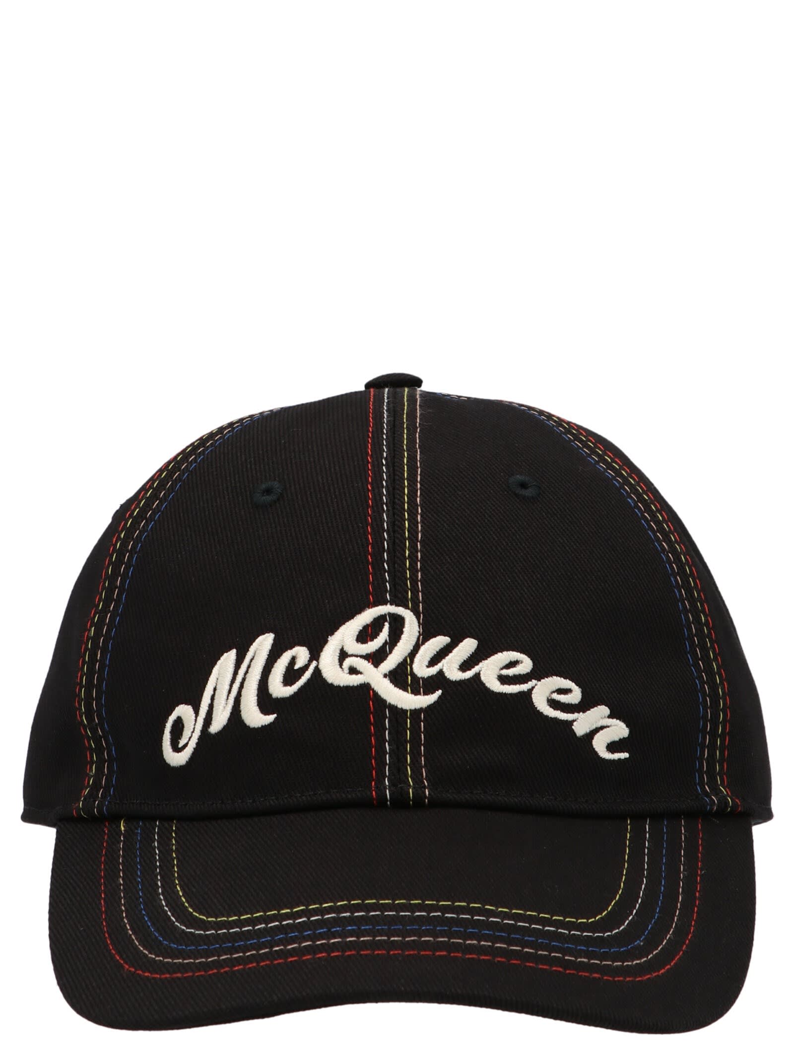 Alexander McQueen Logo Embroidery Cap