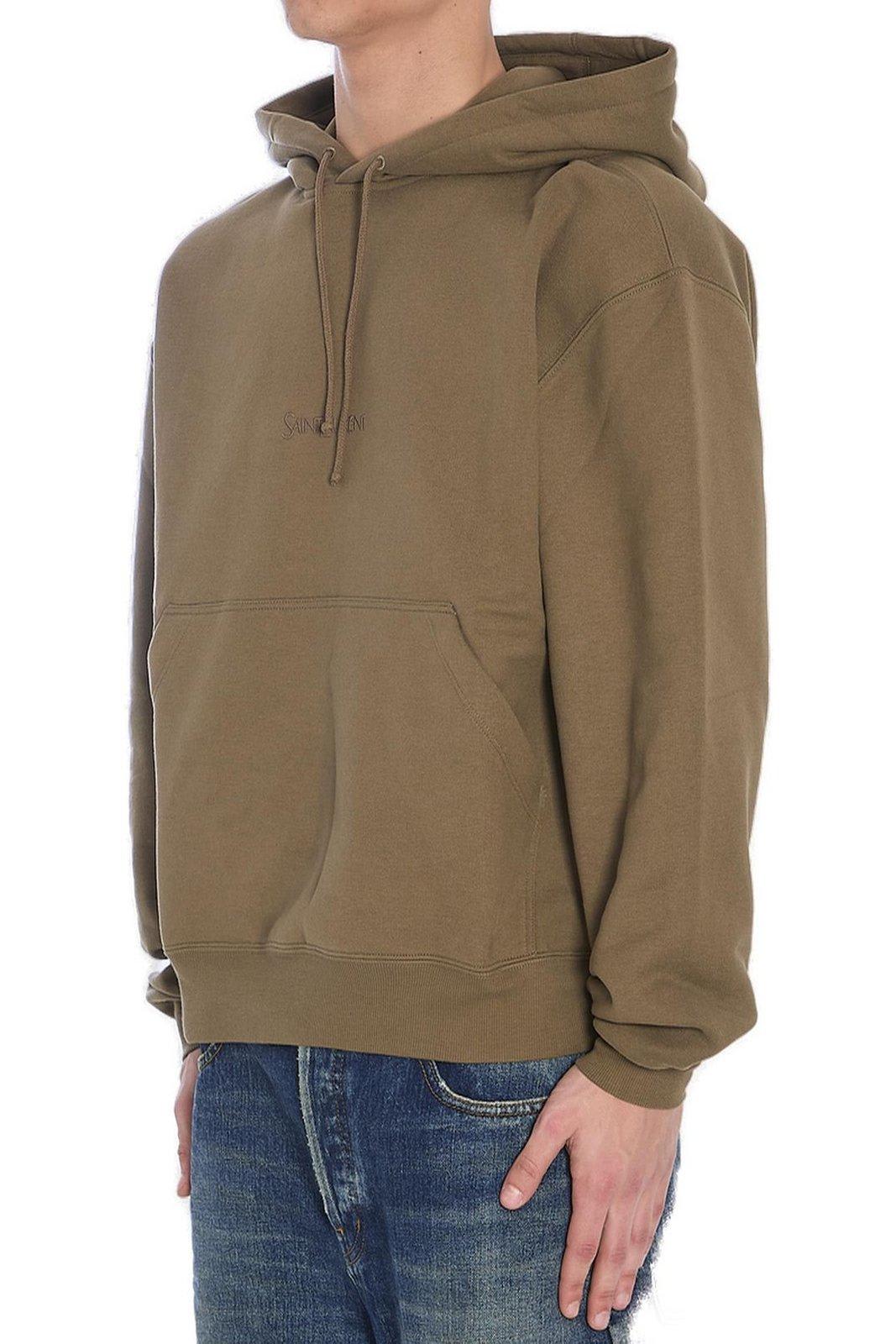 Saint Laurent Hoodie With Logo