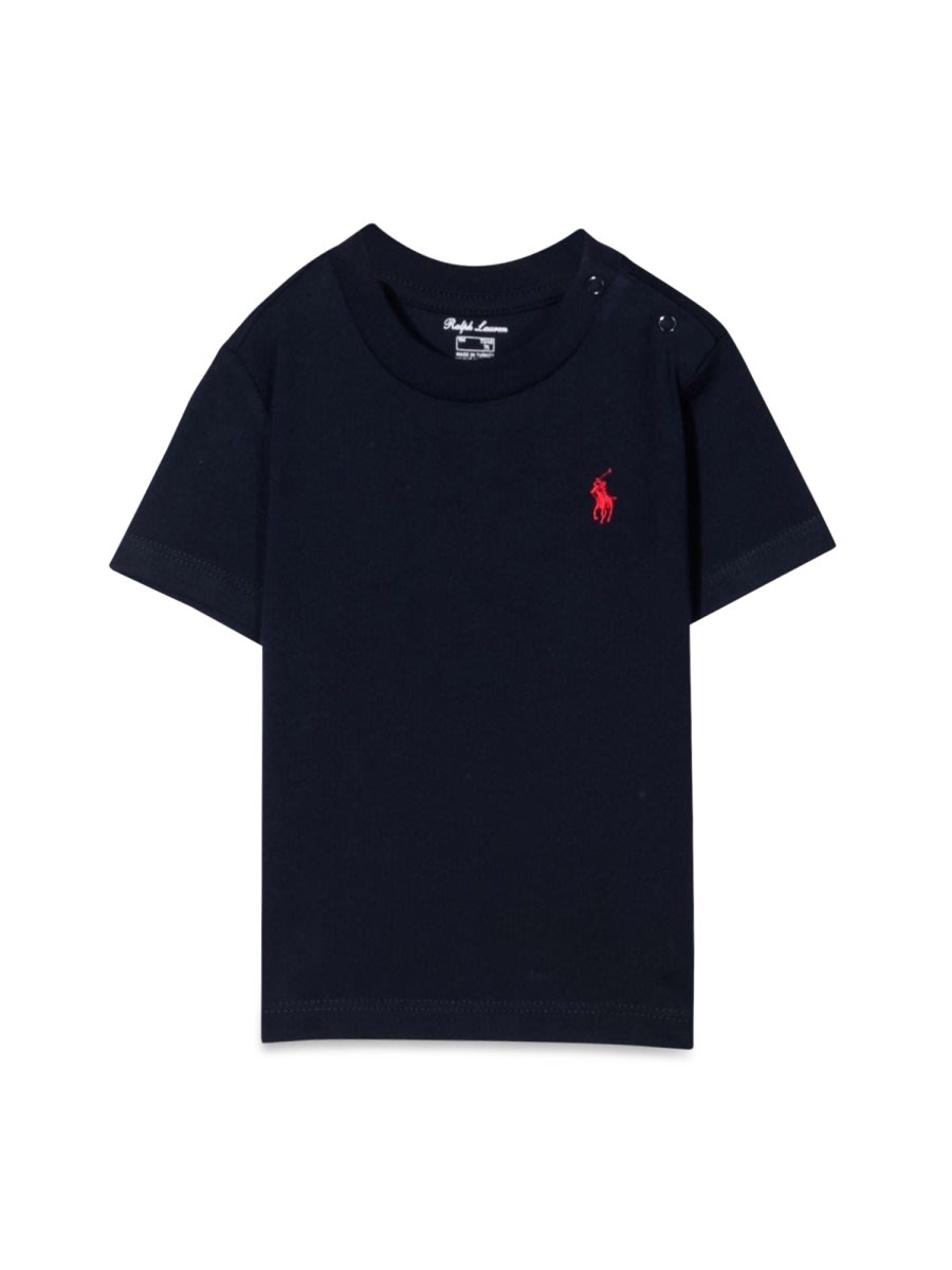 Shop Polo Ralph Lauren Mc T-shirt In Blue