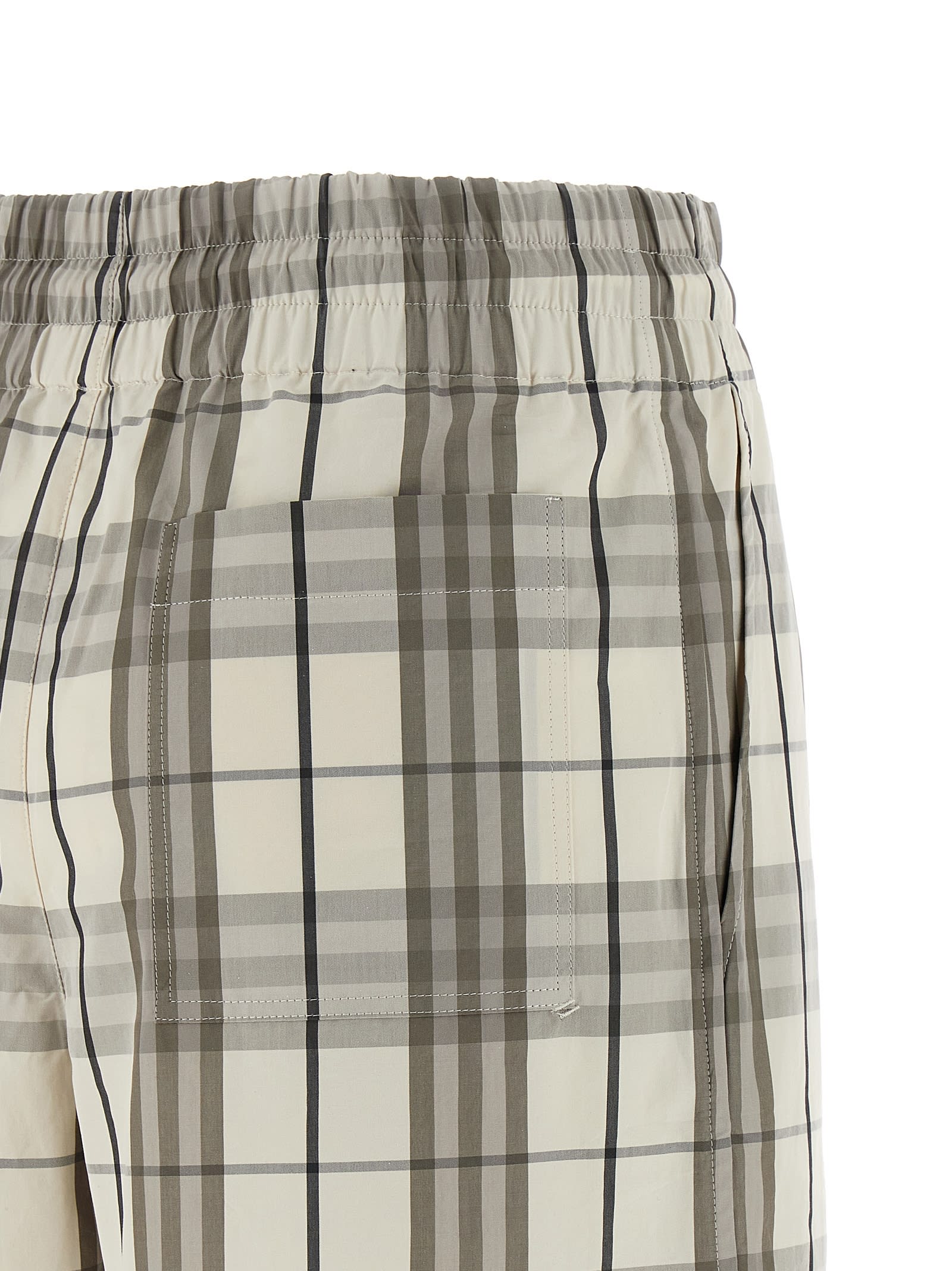 BURBERRY CHECK BERMUDA SHORTS