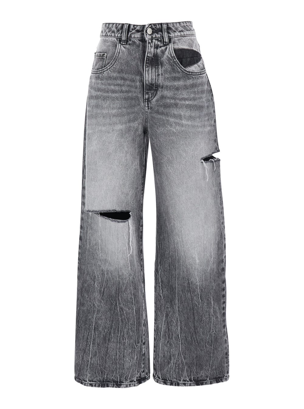 Wide Leg Jean - Medium Rise