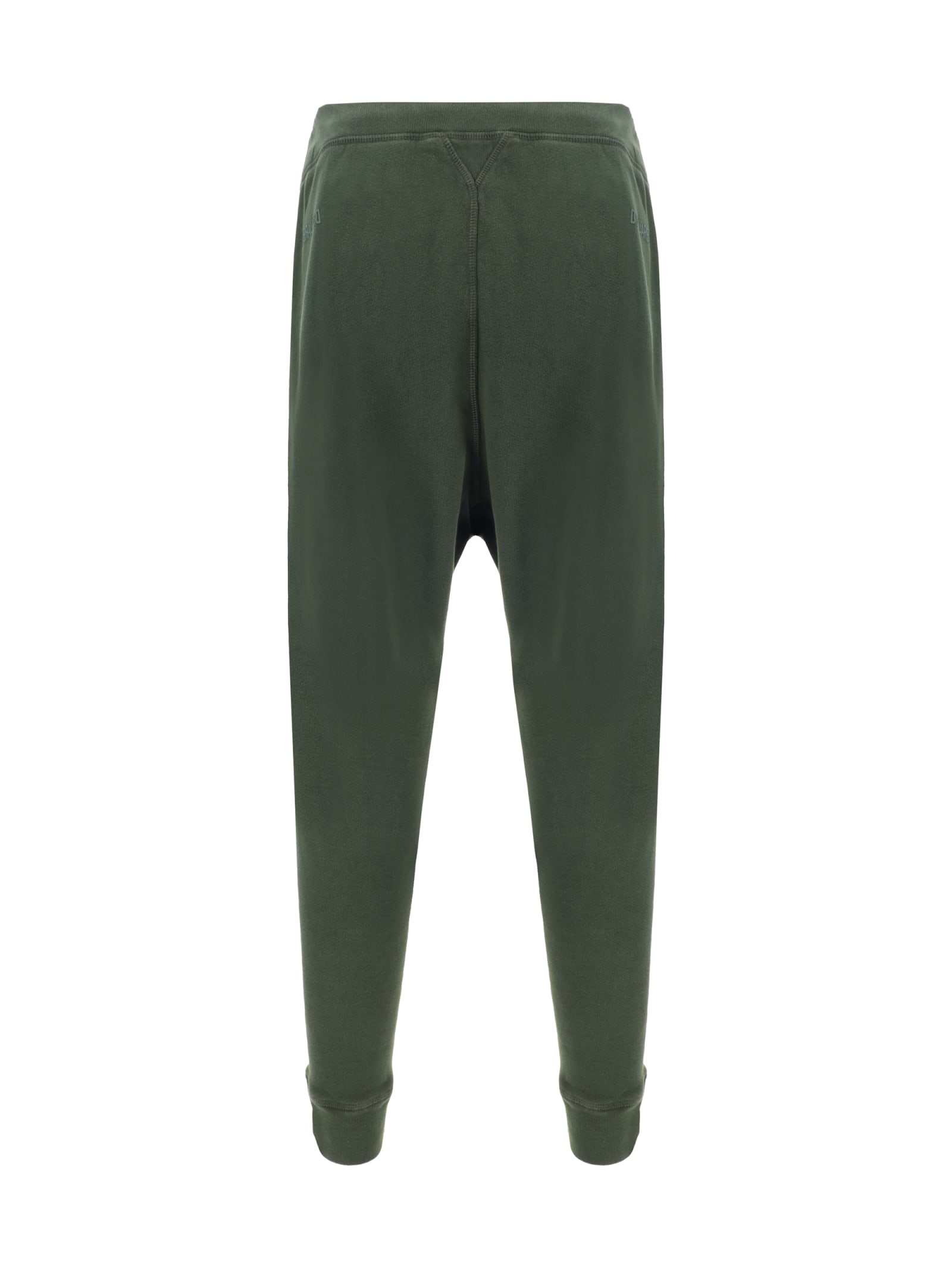 Shop Dsquared2 Sweatpants In Military Green