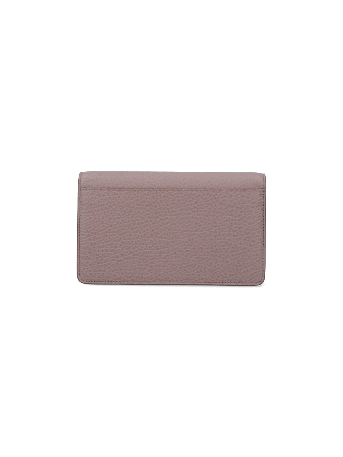 Maison Margiela Four Stitches Chain Wallet In Pink