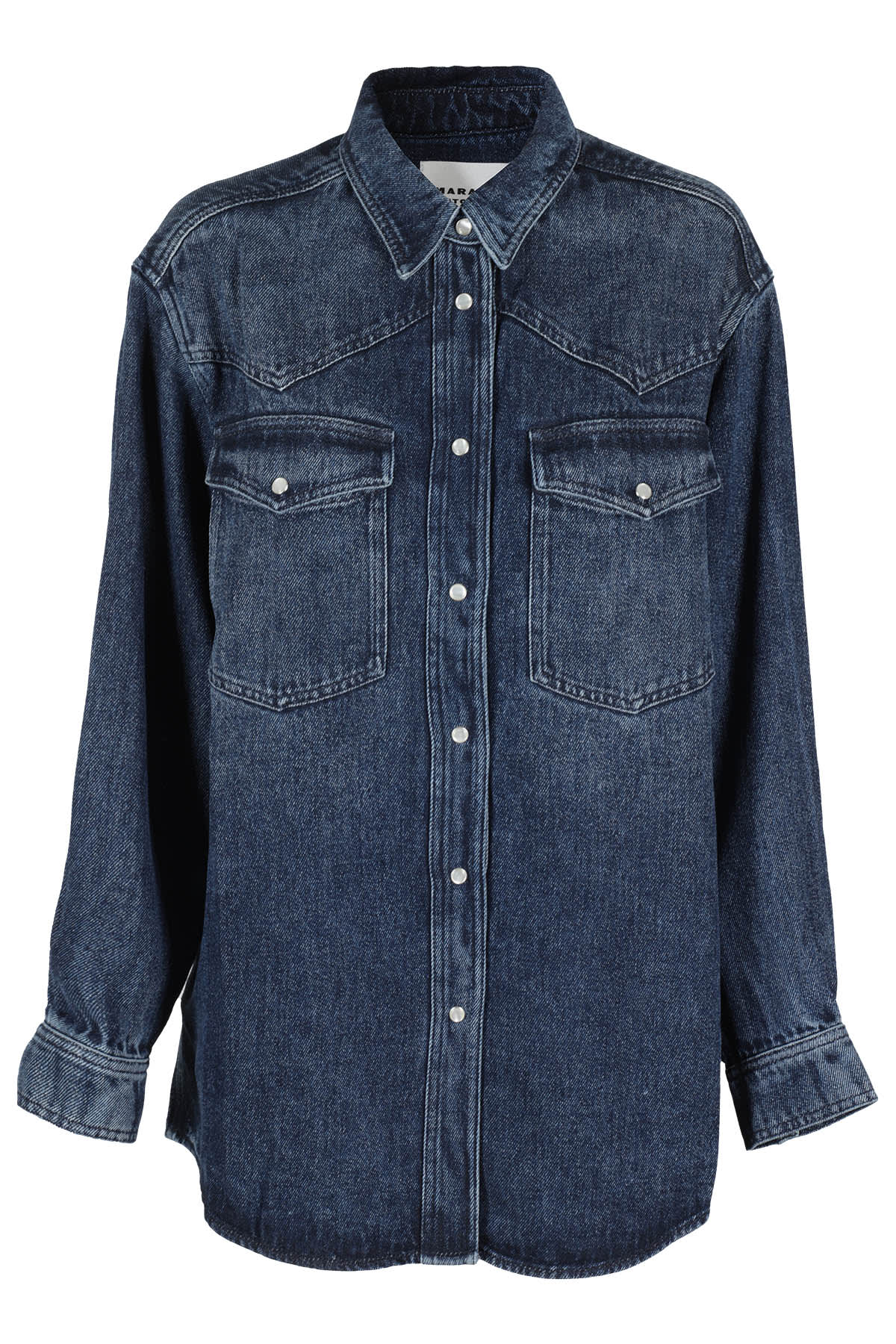 Isabel Marant Étoile Taniami Lyocell Shirt In Bu