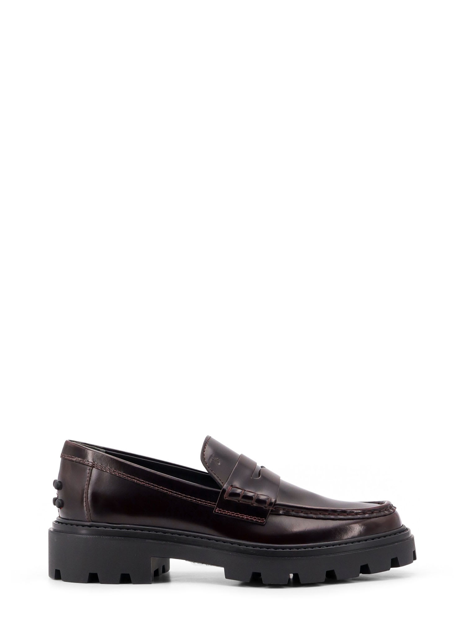 Shop Tod's Loafer In Brown