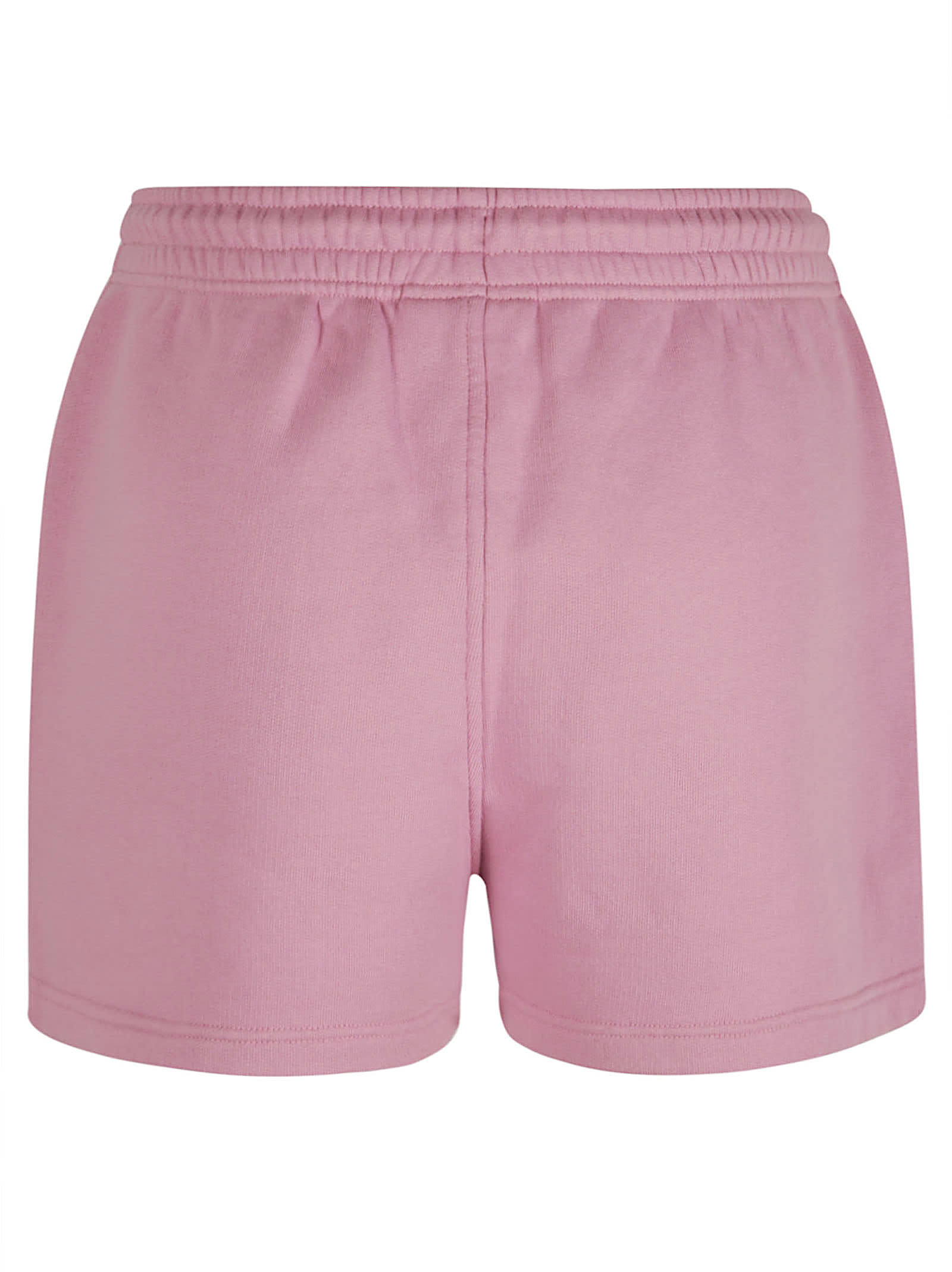 Shop Maison Kitsuné Baby Fox Patched Shorts In Blossom