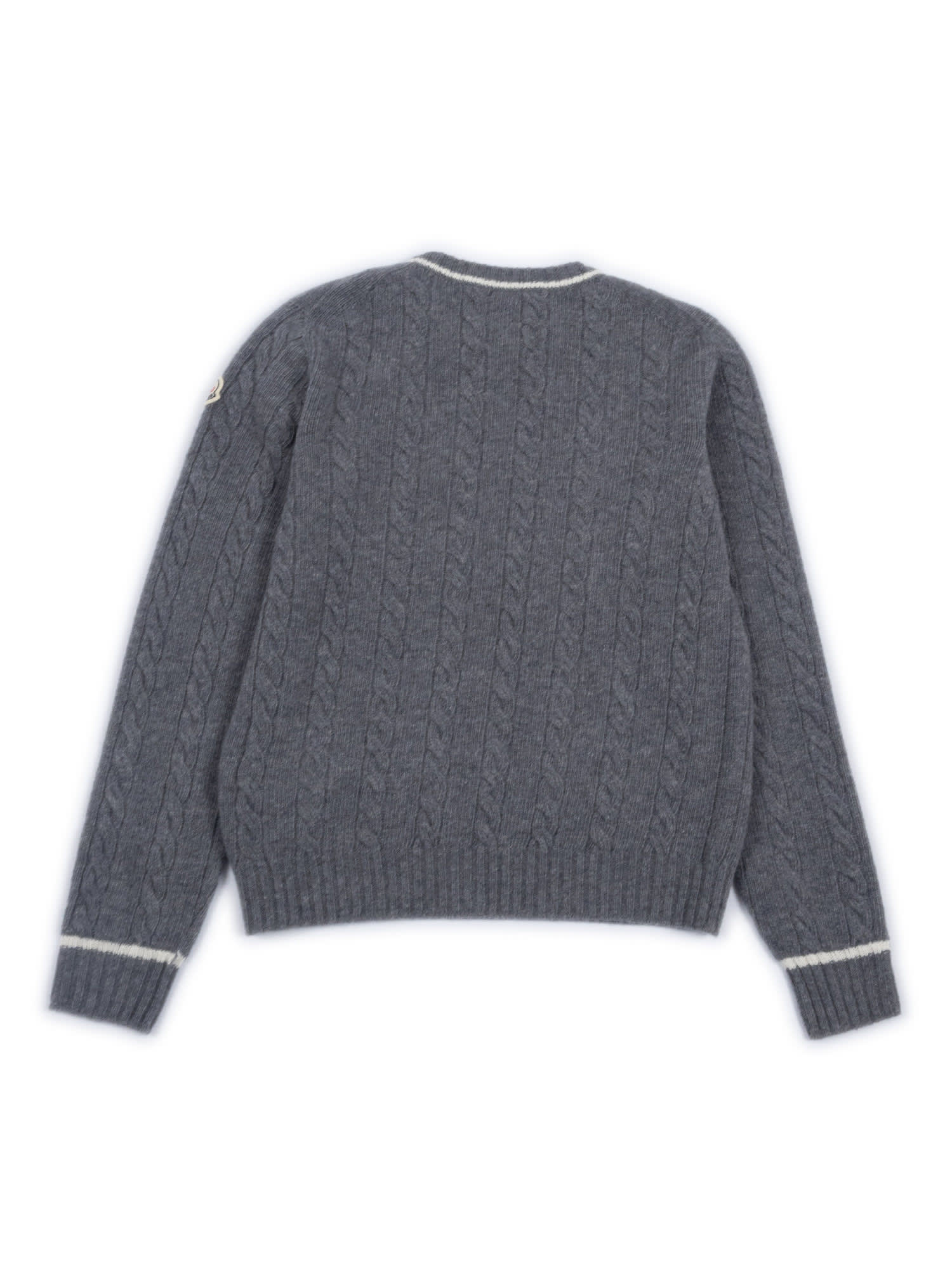 Moncler Crew Neck In Blue