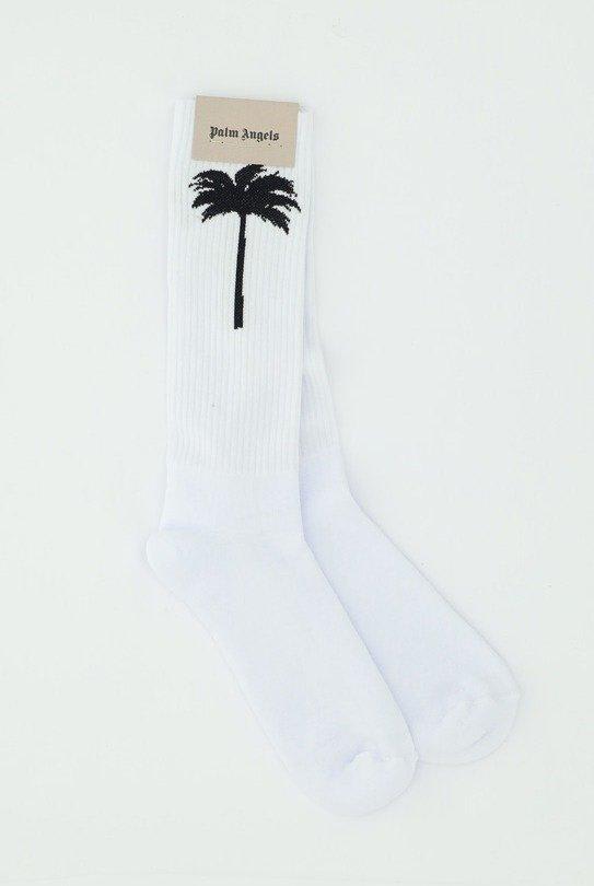 Palm Angels Palm Intarsia Knit Socks