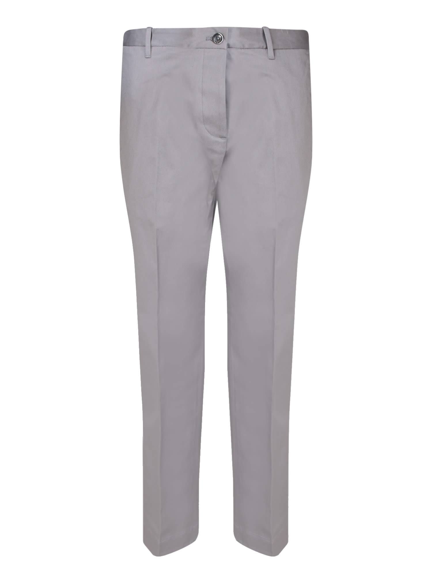 Shop Nine In The Morning Smoky Grey Tailored Trousers