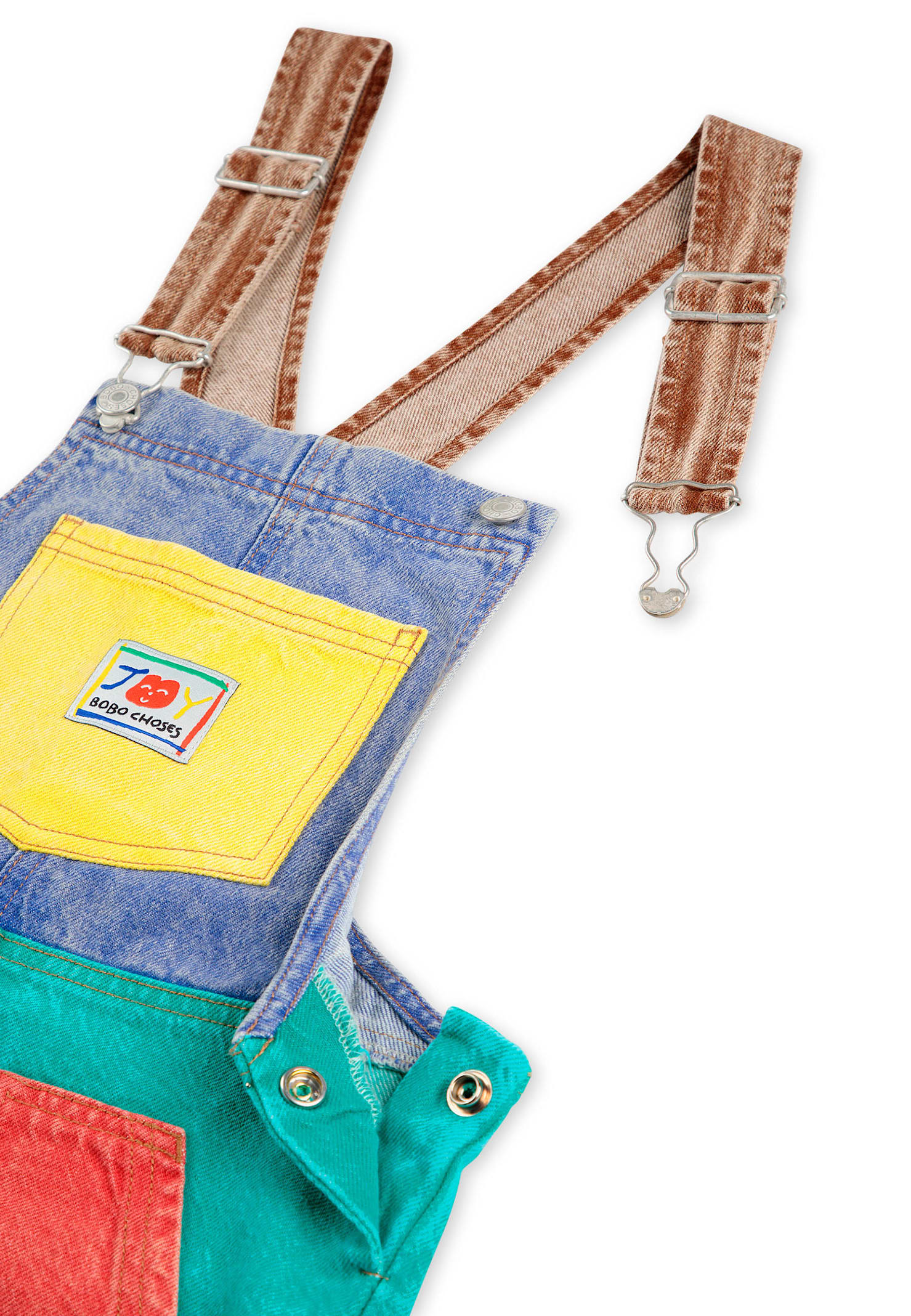 Bobo Choses Multicolor Dungarees For Kids In Multicolor