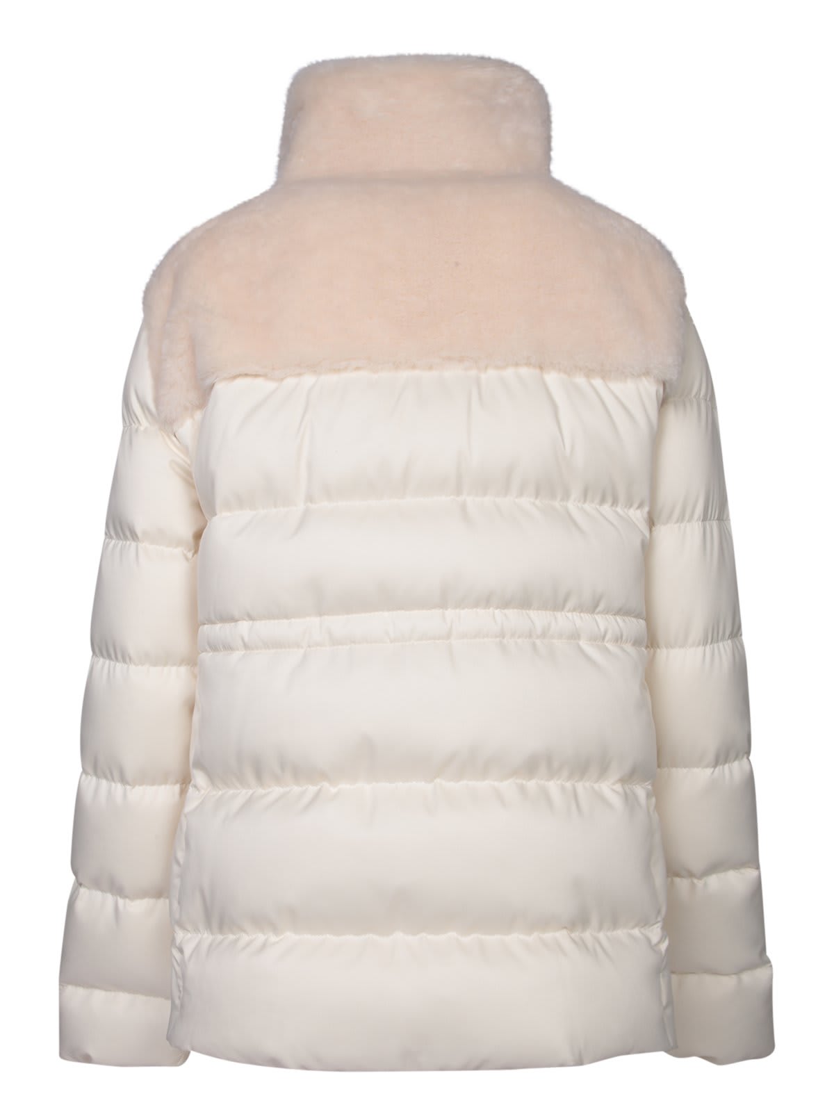 Shop Moncler Oiron Short Down Jacket In Grey