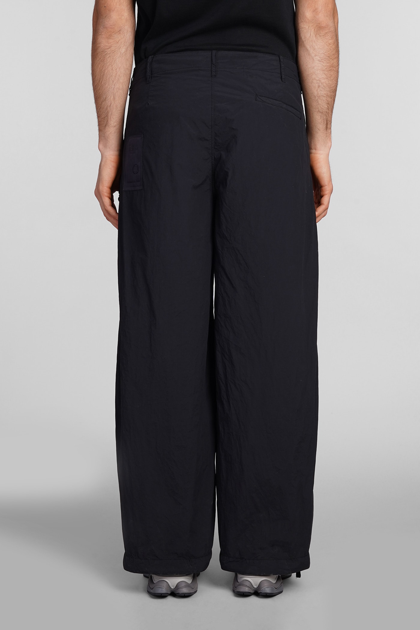 Shop Ten C Pants In Black Polyamide