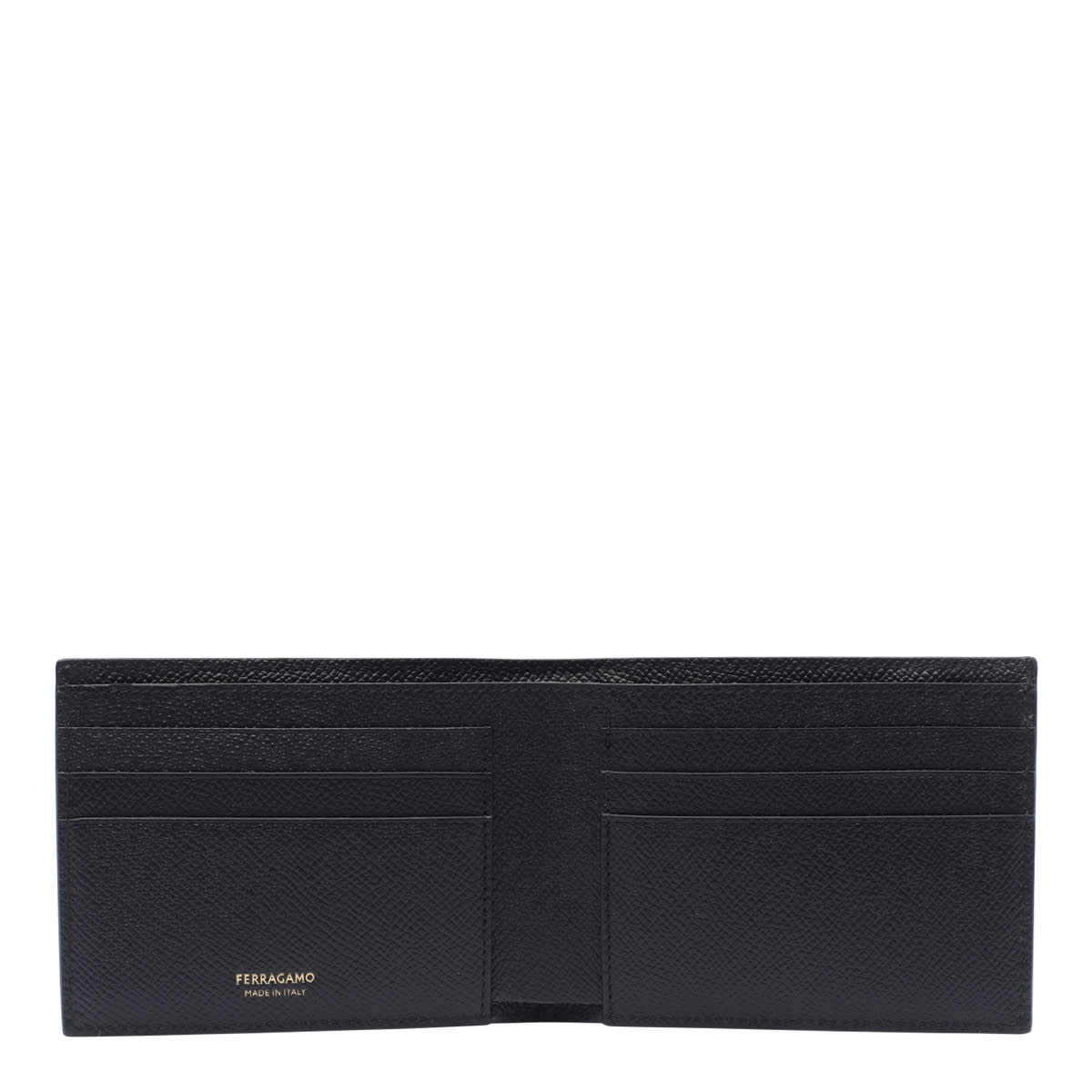 Ferragamo Gancini Wallet In Black