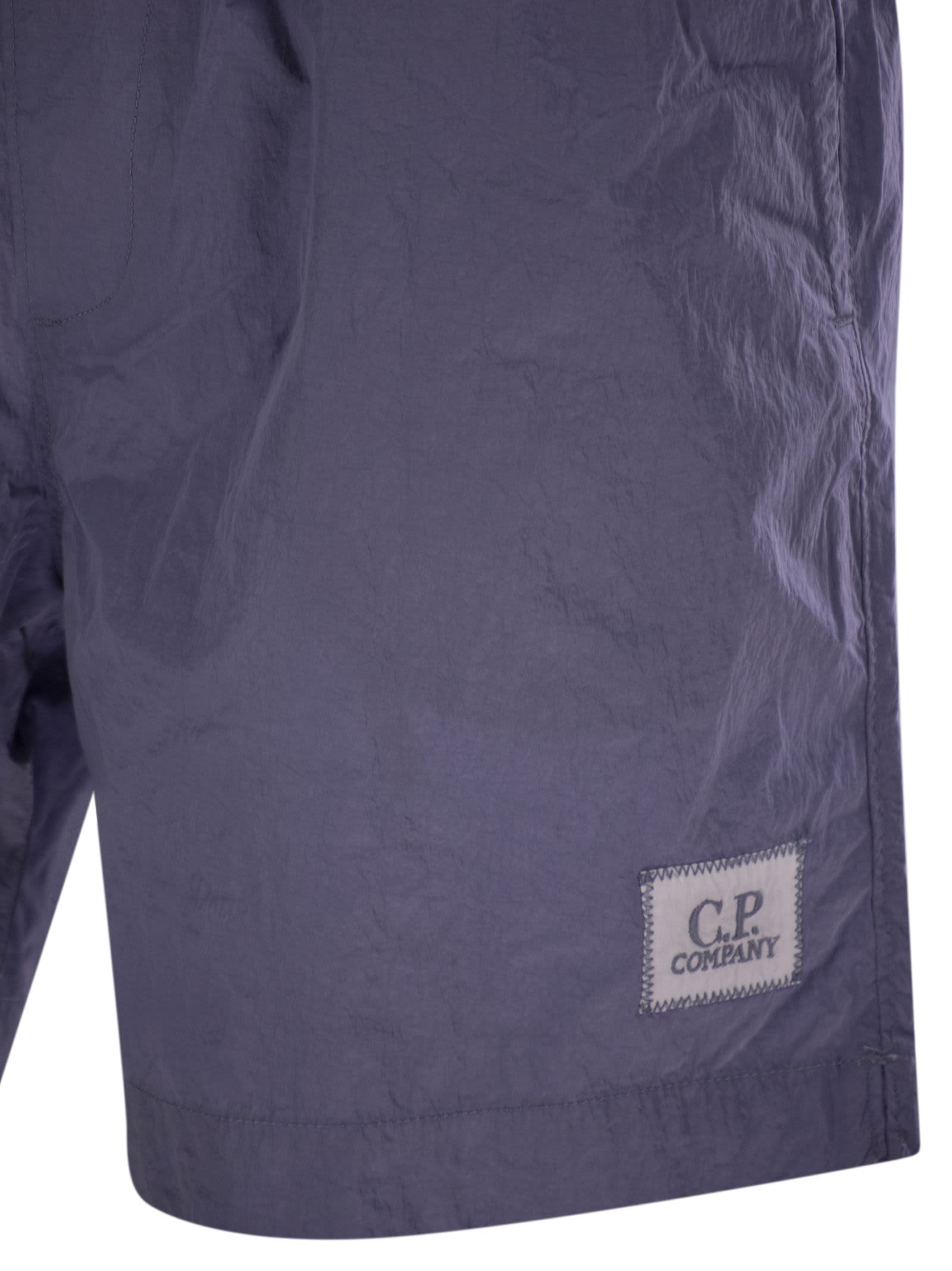 C.p. Company Cp Company Swim Shorts In Eco Chrome R