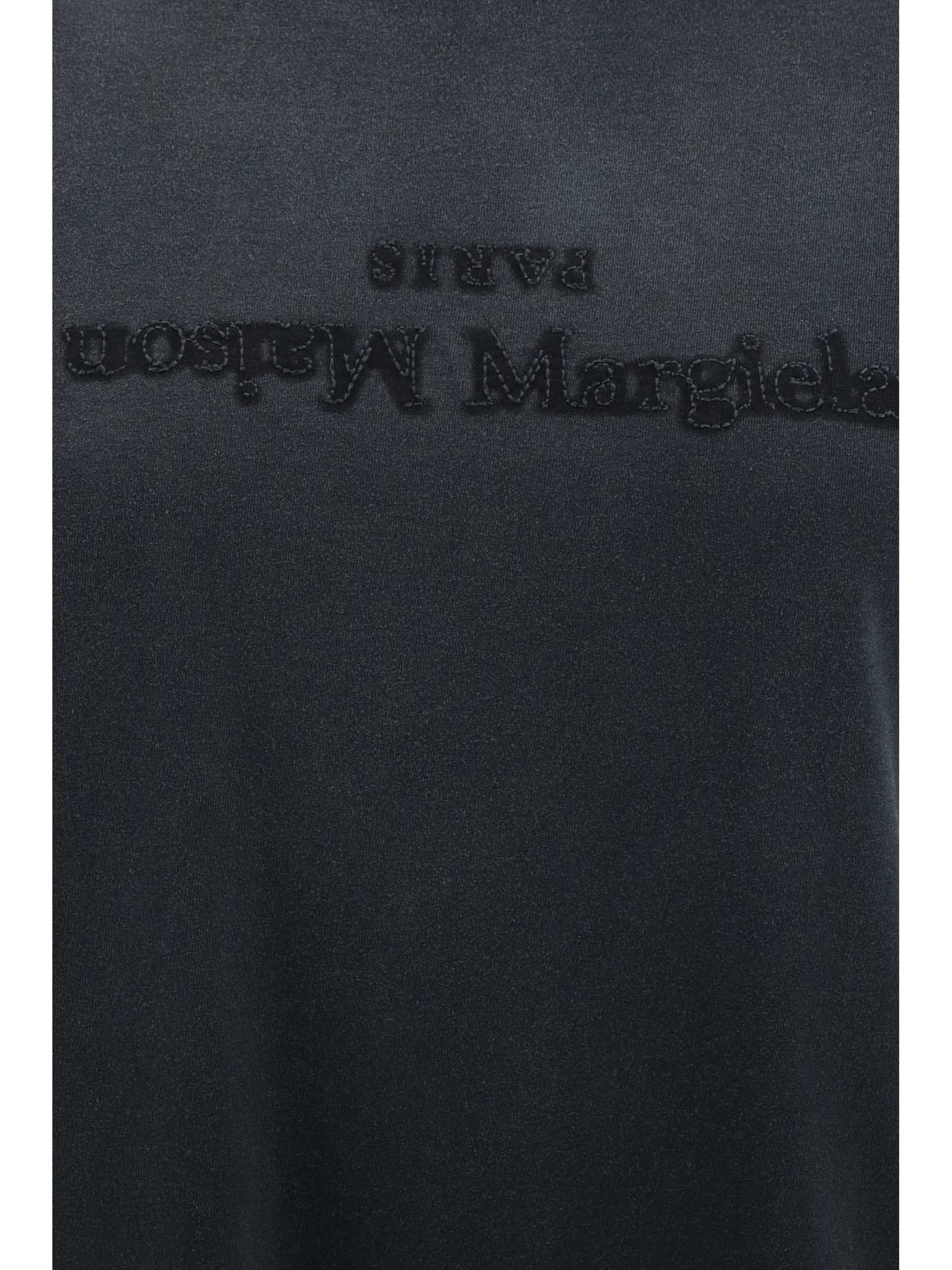 Shop Maison Margiela T-shirt In Anthracite