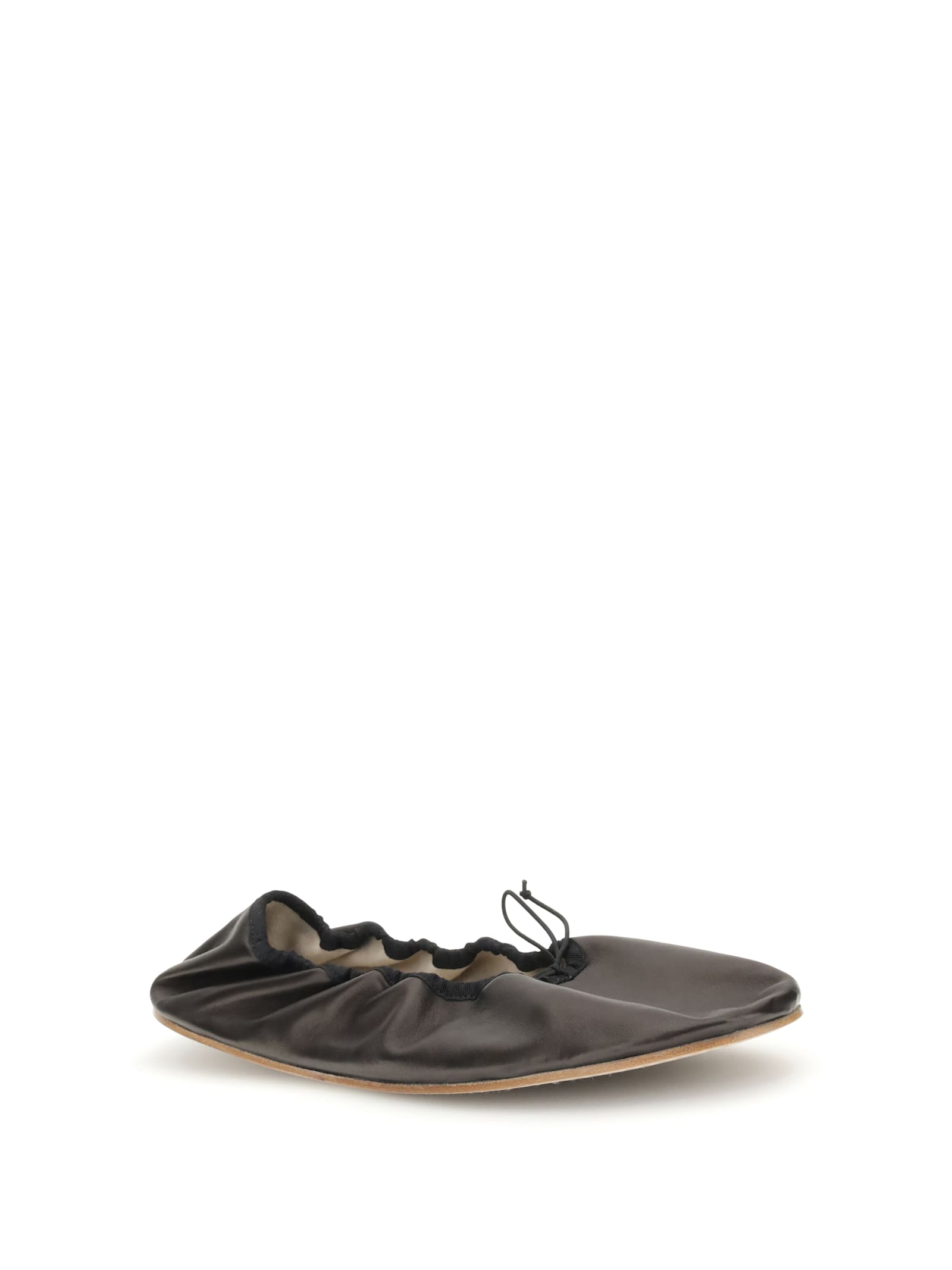 The Row Rounded Ballerinas