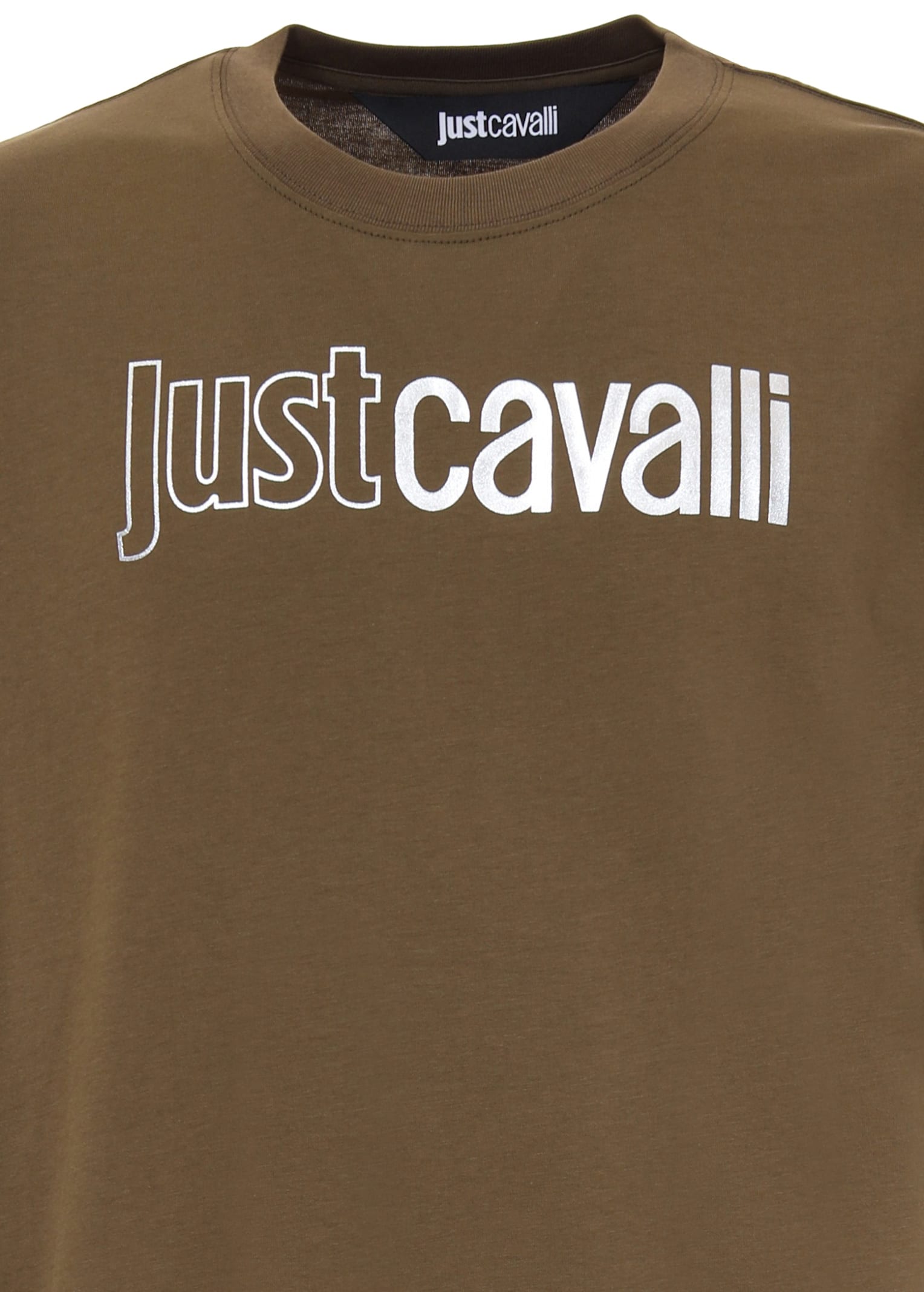 Just Cavalli T-shirt In Brown