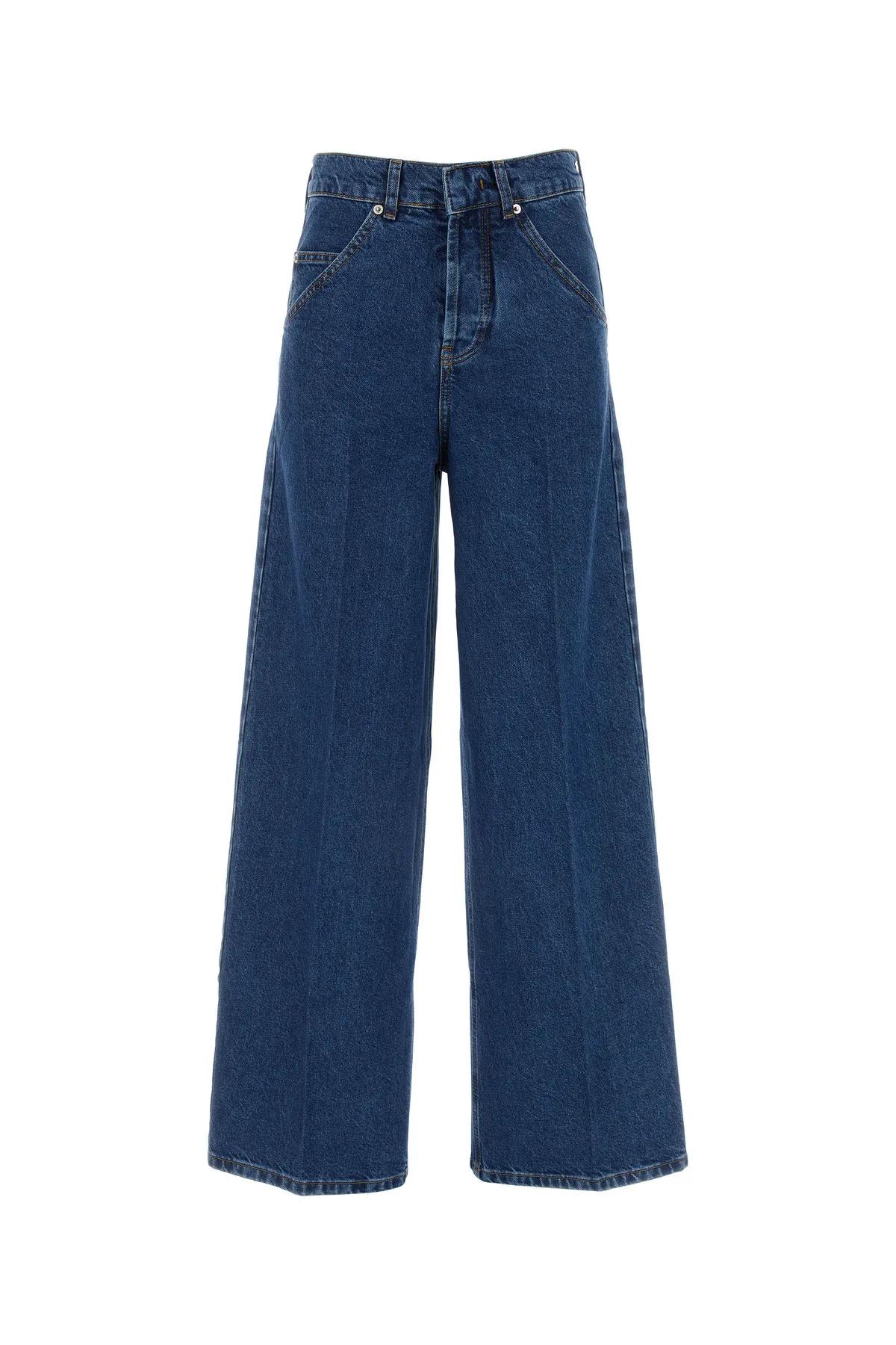 Denim Wide-leg Jeans