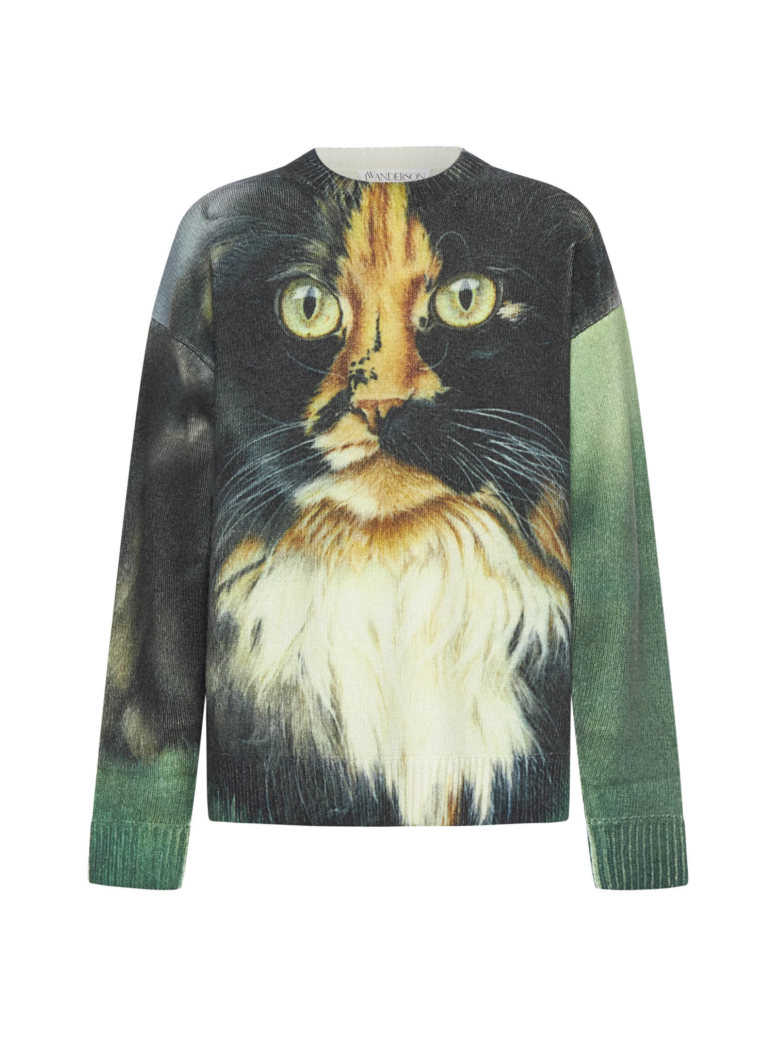 Shop Jw Anderson Sweater In Emerald