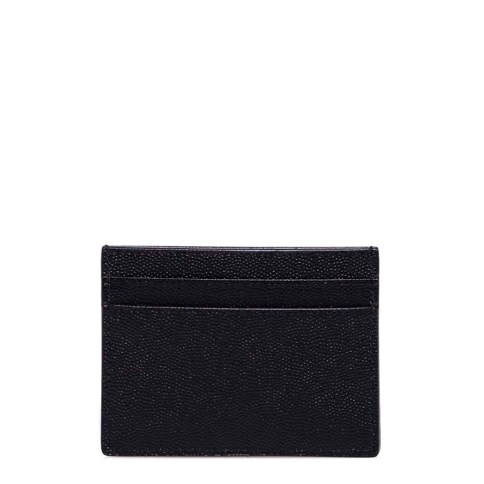 Shop Saint Laurent Wallet In Nero