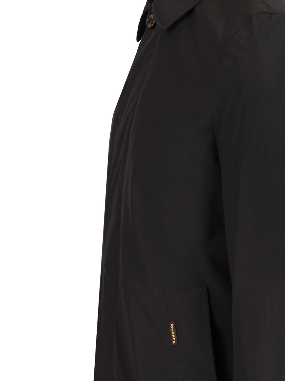 Moorer 'vittor-k' Jacket Cuff Buttons Front Pockets In Blue