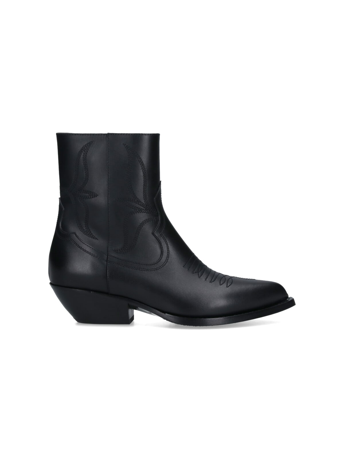 Celine Leon Boots In Black