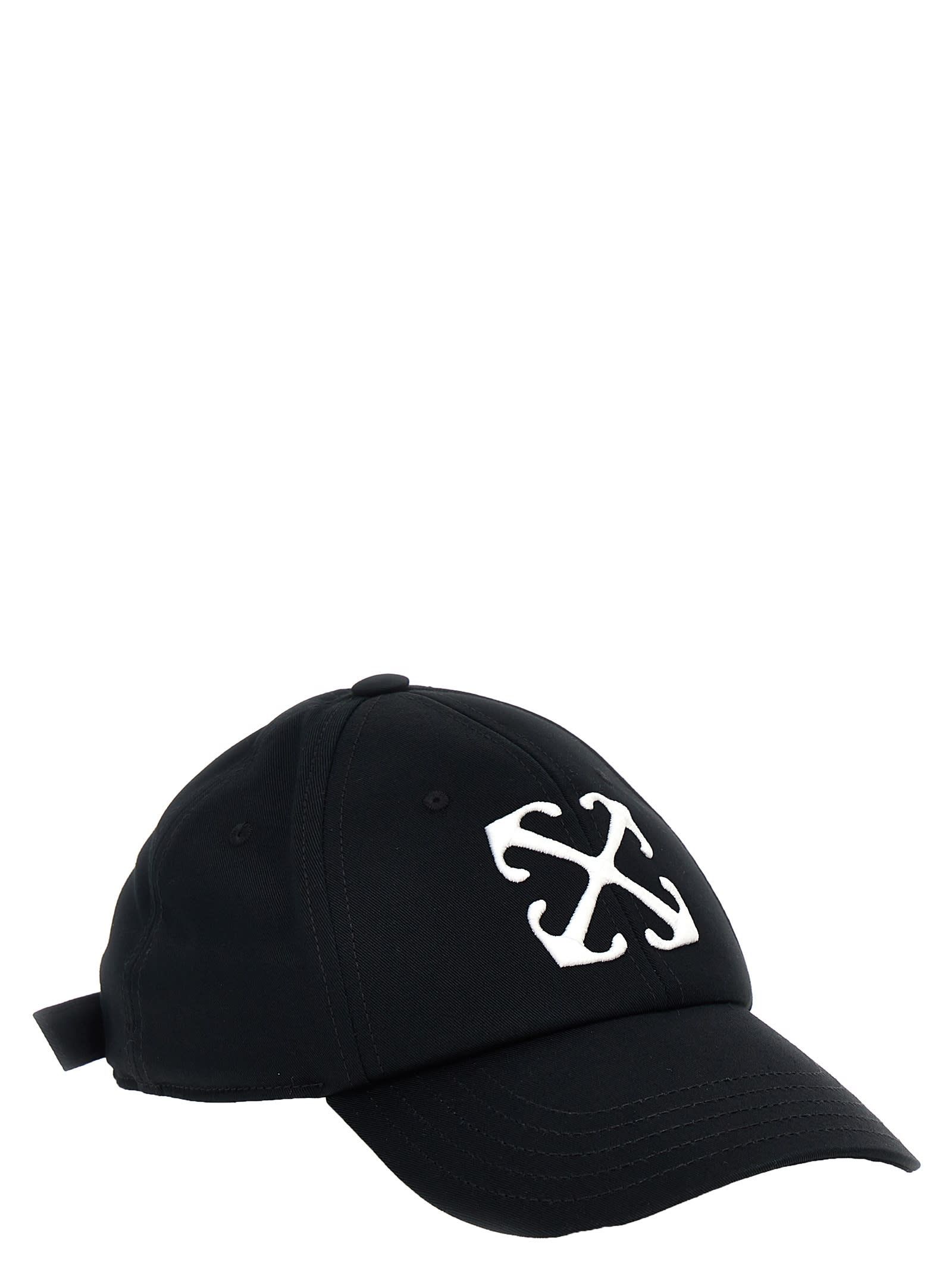 Shop Off-white Arrow Baseball Cap In Black