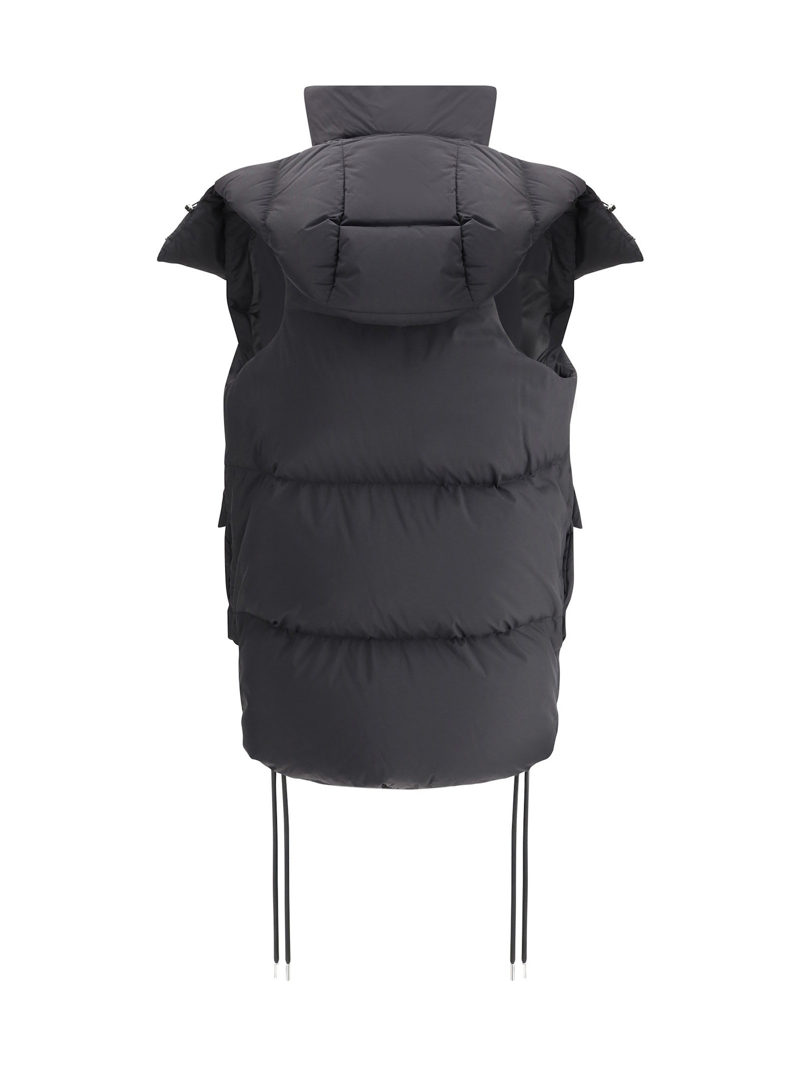 Moncler X Willow Smith Sabela Down Vest In Black