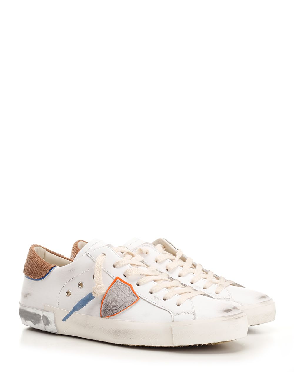 Shop Philippe Model Paris Sneakers In White